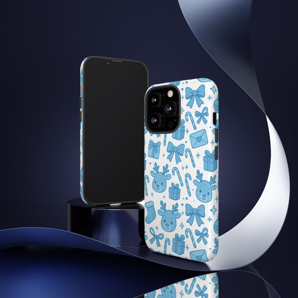 Cute Blue Christmas Phone Case