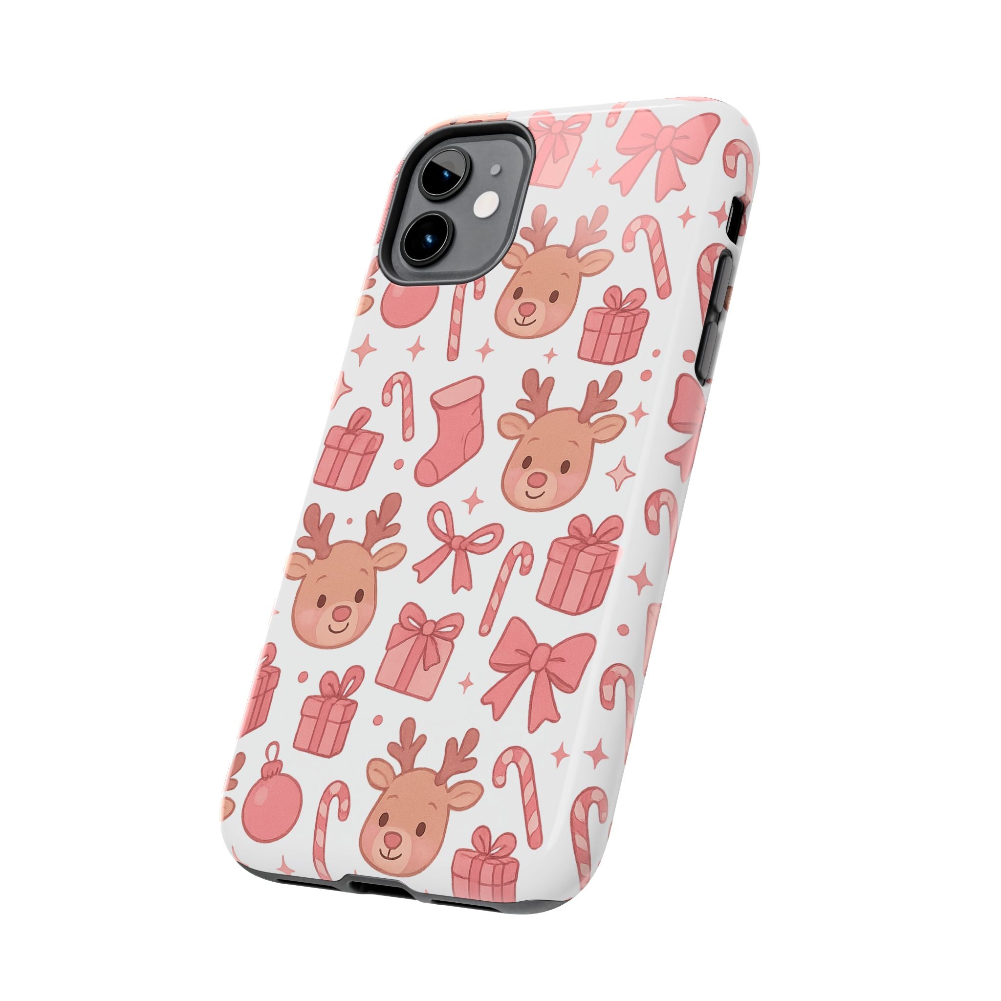 Cute Pink Christmas Phone Case