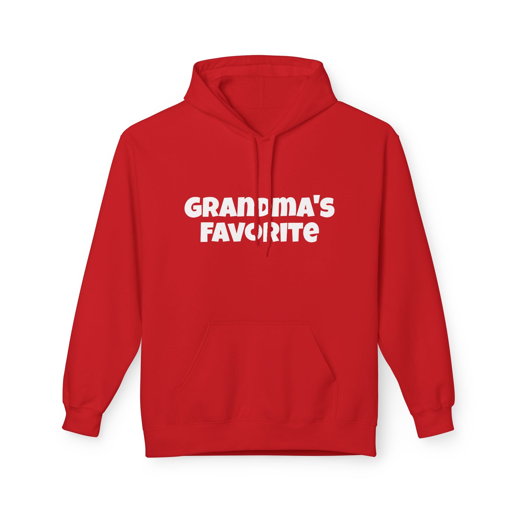 Grandma's Favorite Fleece Hoodie