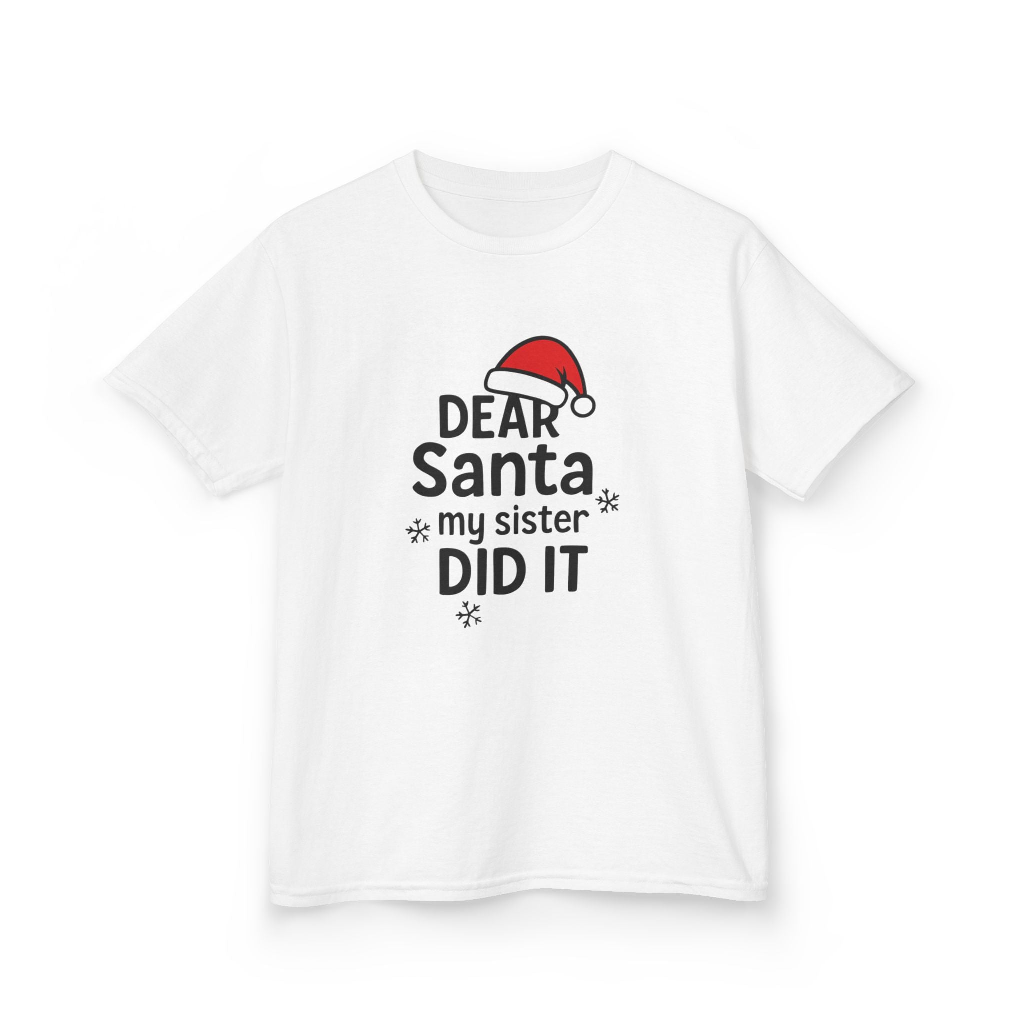 My Sister Did It Kids Tee