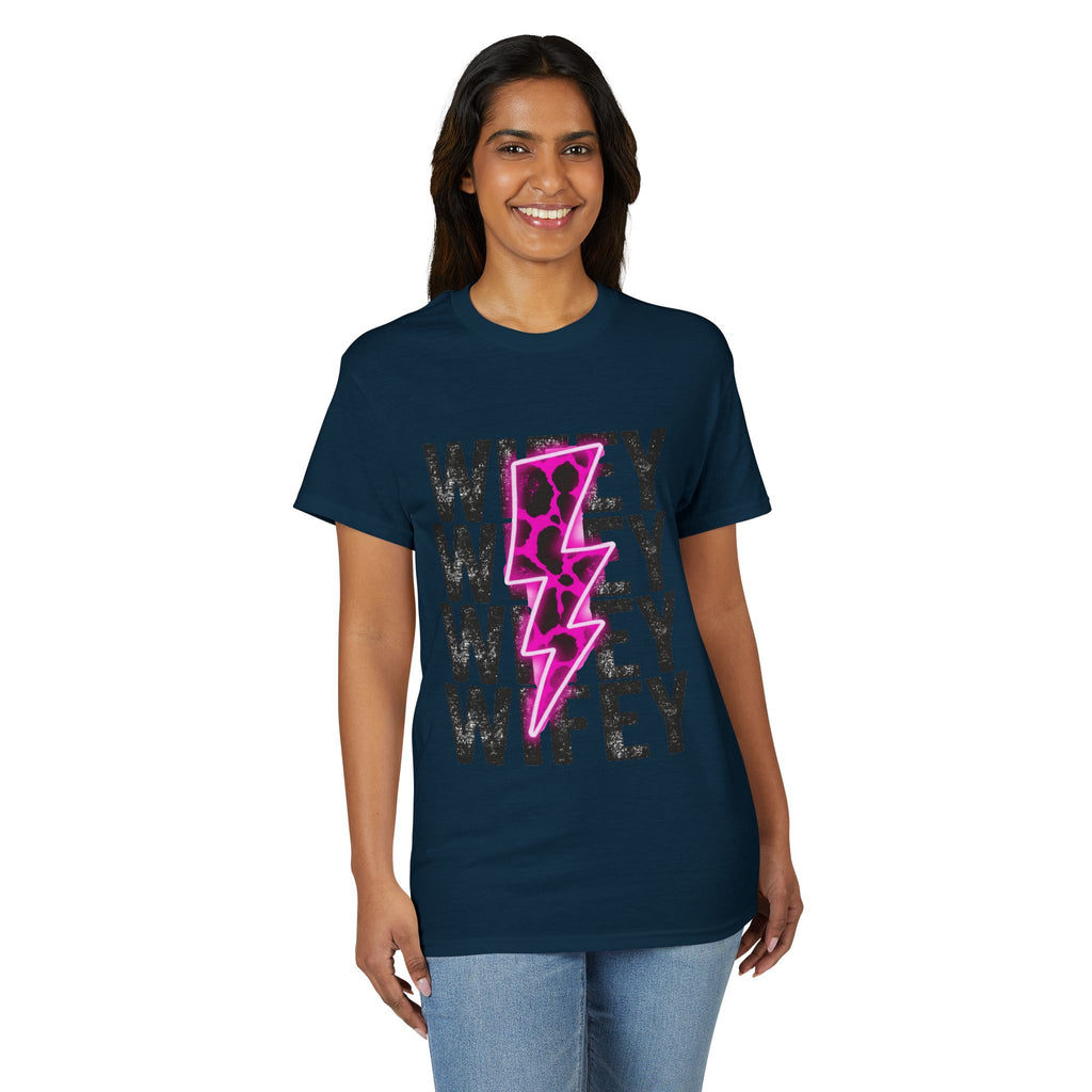 Pink Wifey Gildan unisex T-Shirt