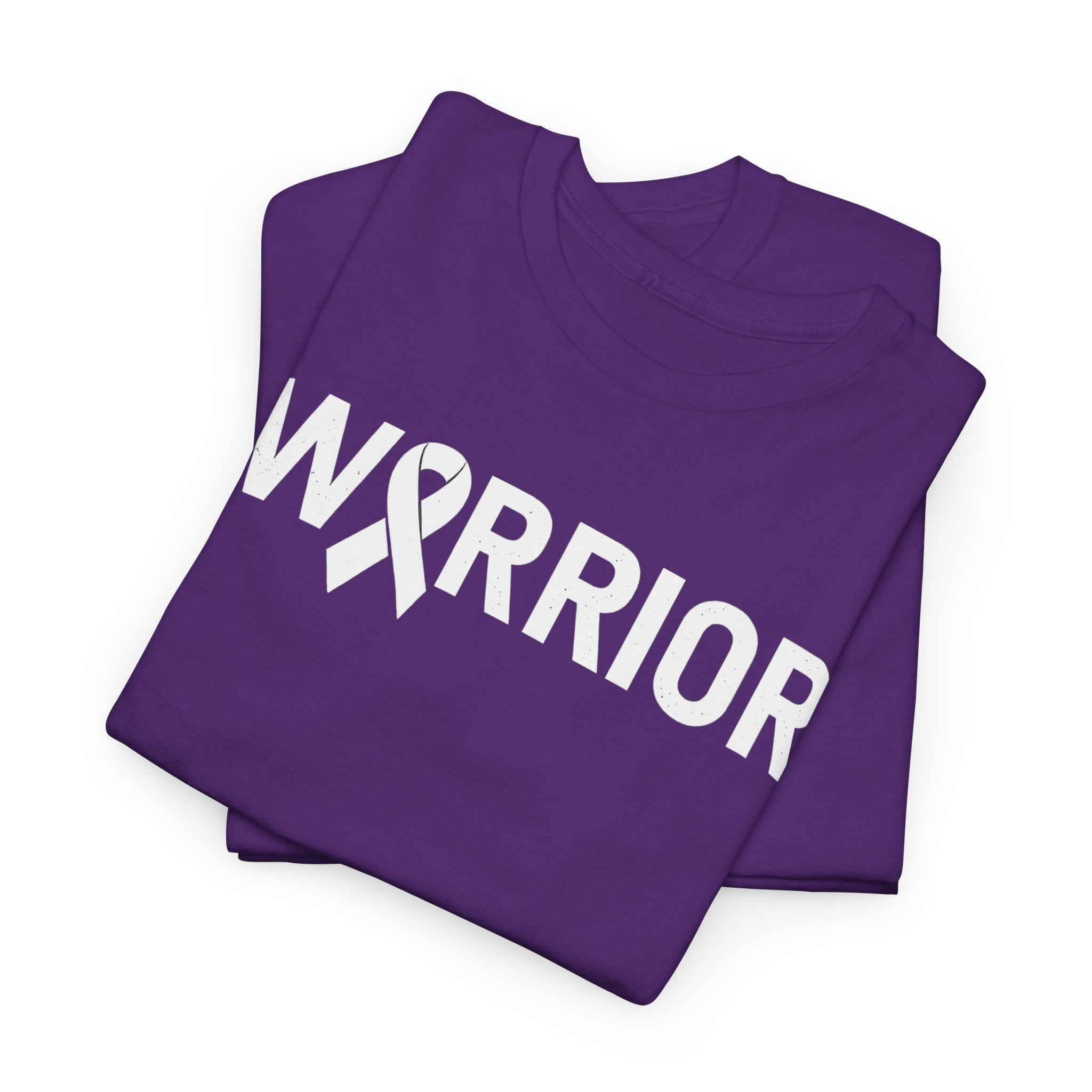 White Ribbon Warrior Unisex Gildan T-Shirt