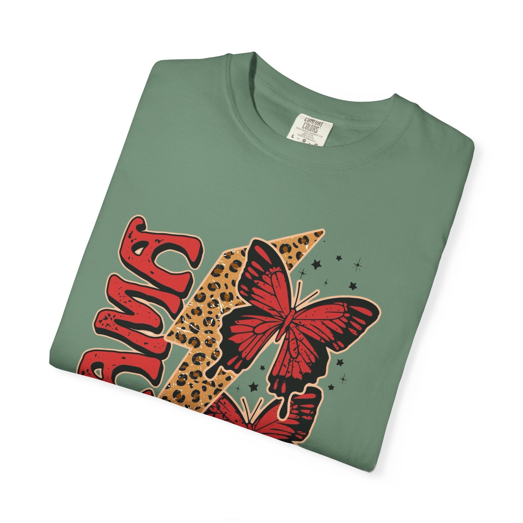 Cheetah Butterfly Mama Unisex T-Shirt