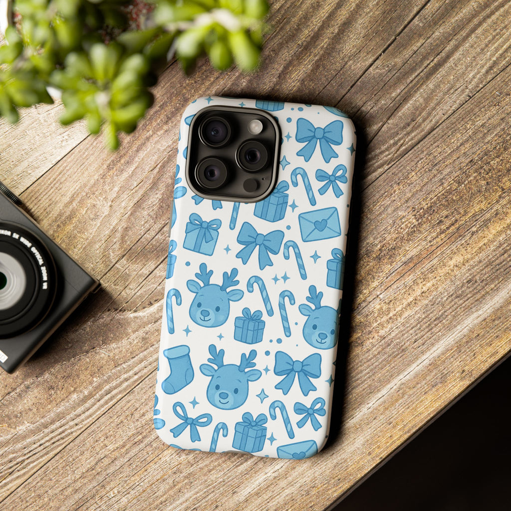 Cute Blue Christmas Phone Case