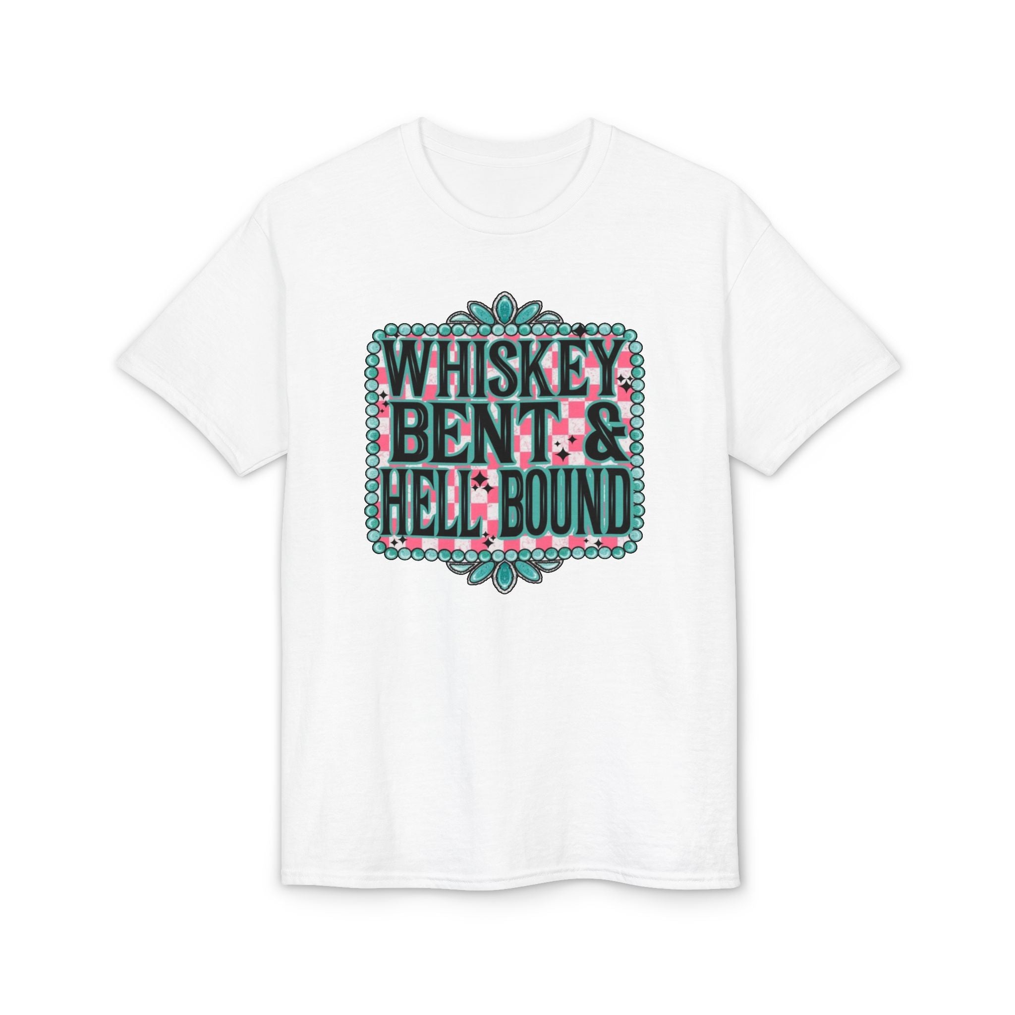 Whiskey Bent and Hell Bound Gildan unisex T-Shirt