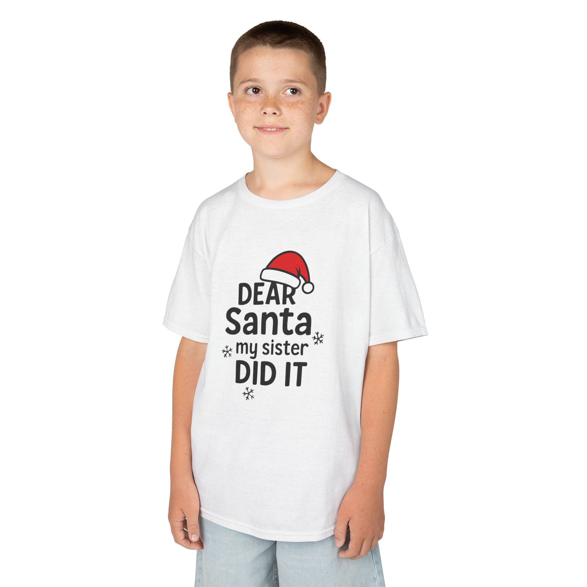 My Sister Did It Kids Tee