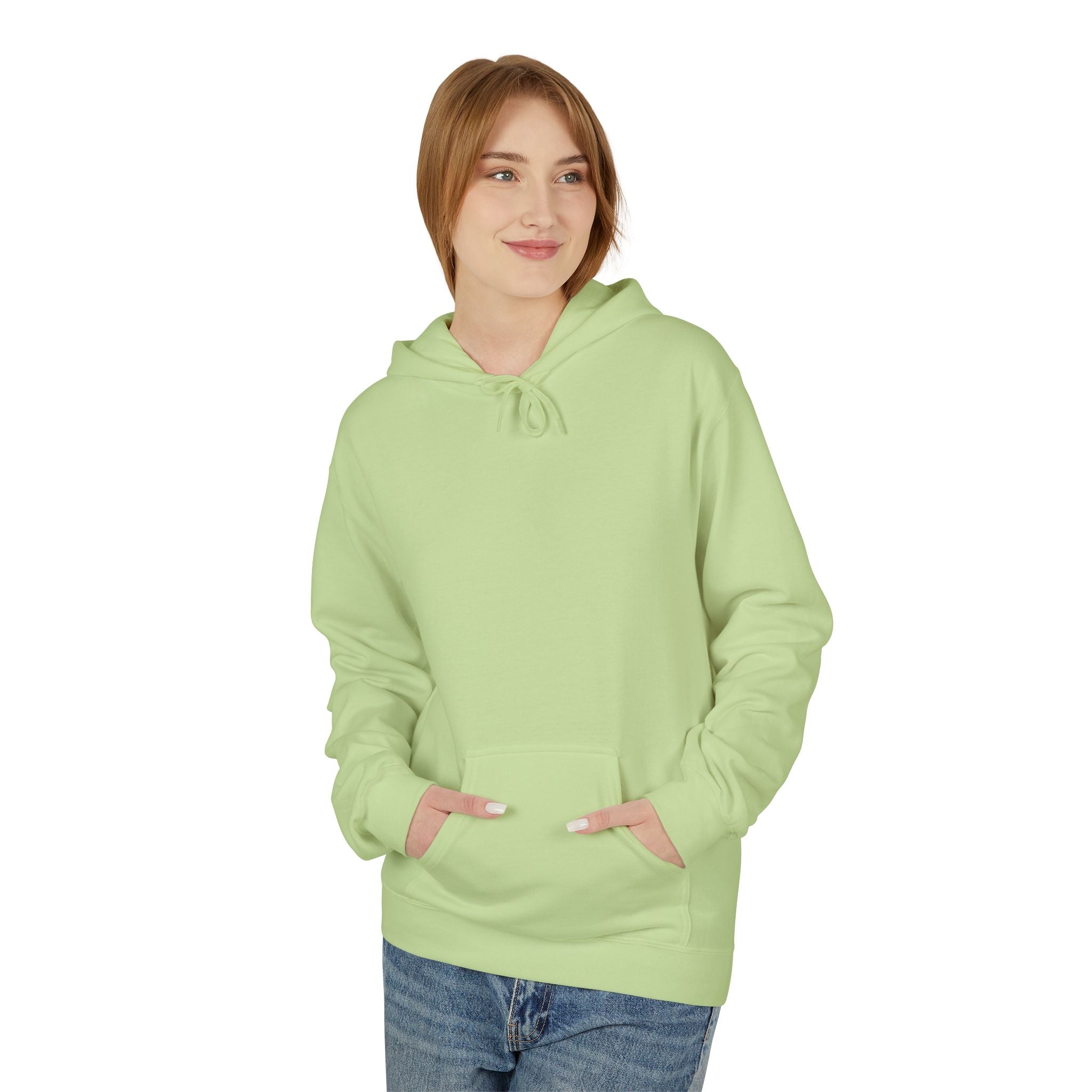 Pink Look Mom I’m Sober Fleece Hoodie