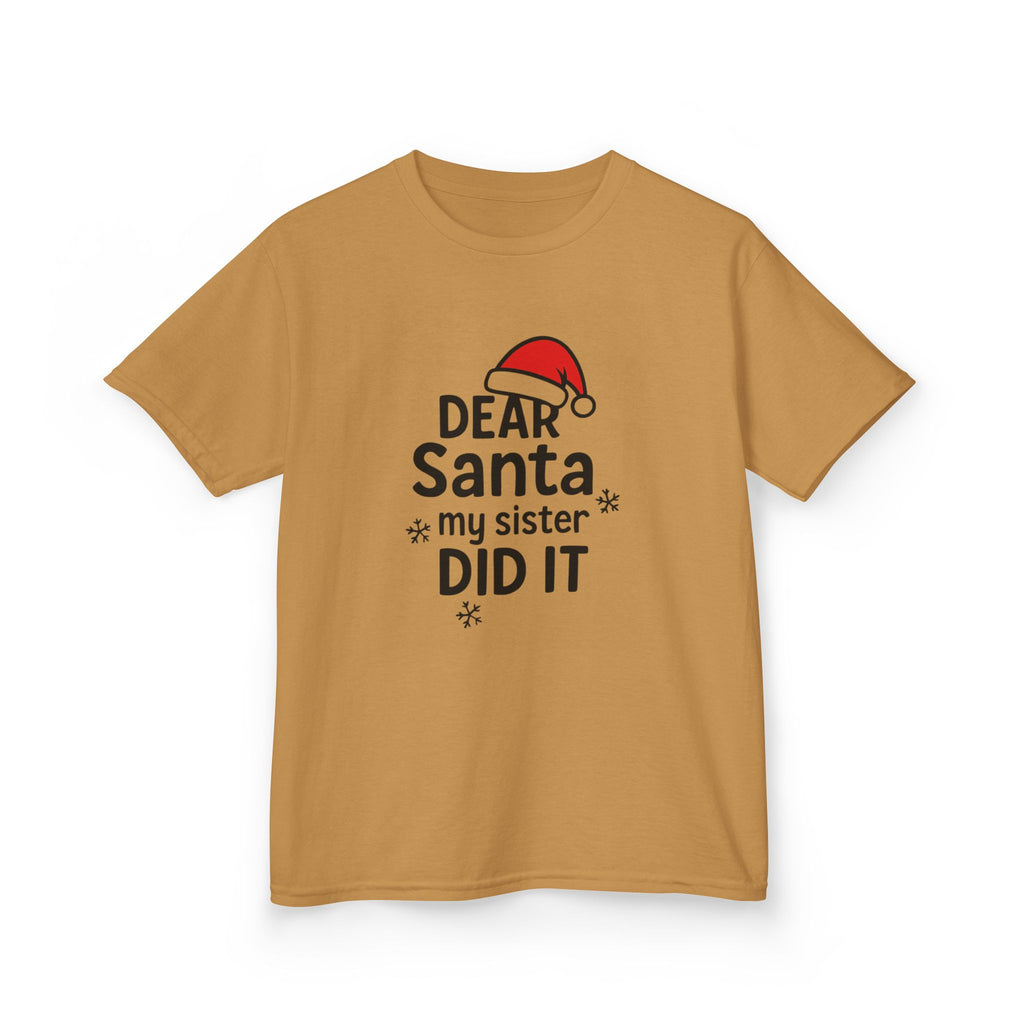 My Sister Did It Kids Tee