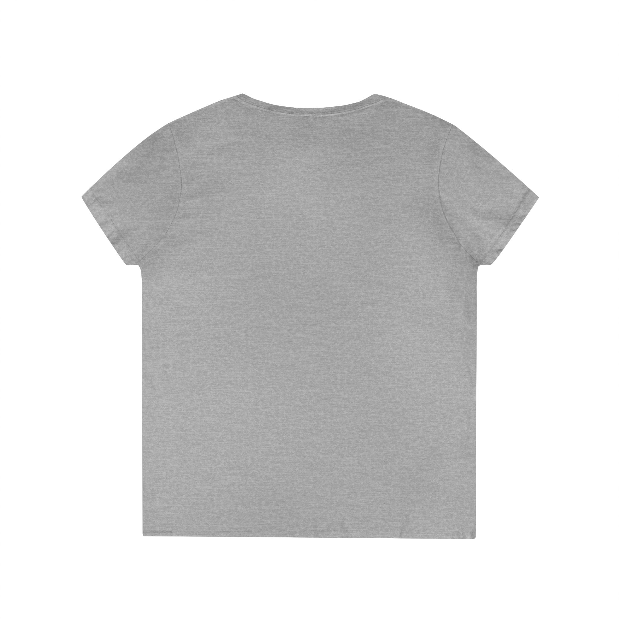 White Ribbon Warrior Gildan V-Neck Tee