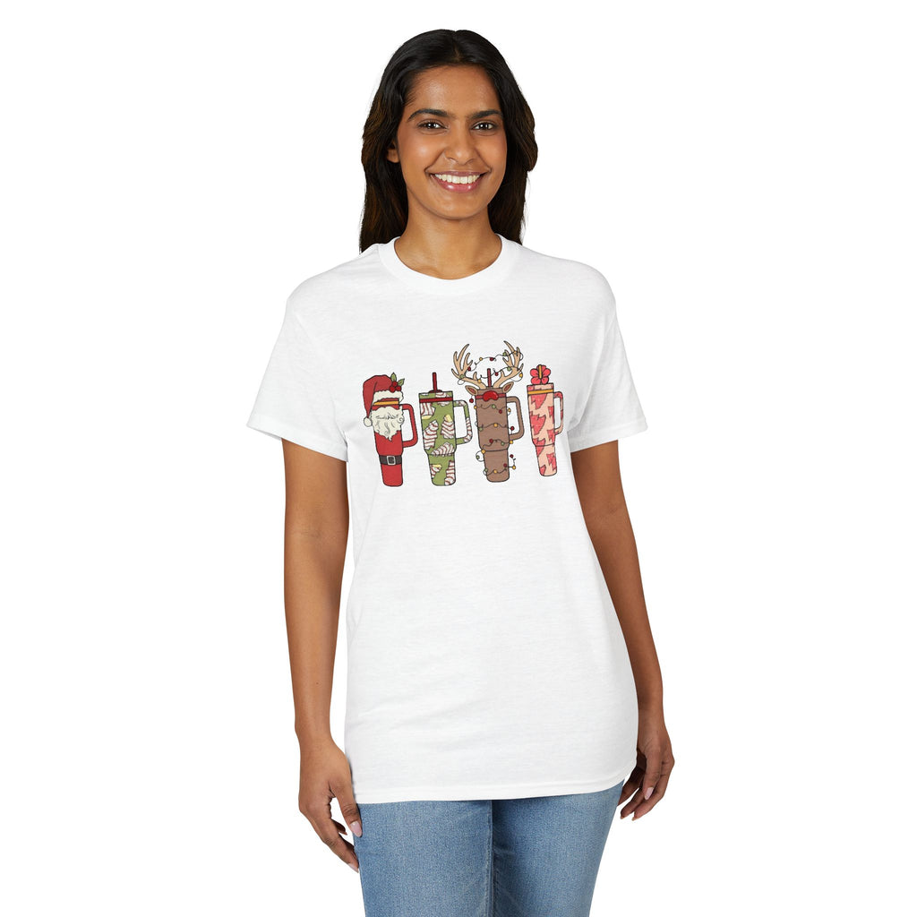 Christmas Cups Gildan unisex T-Shirt