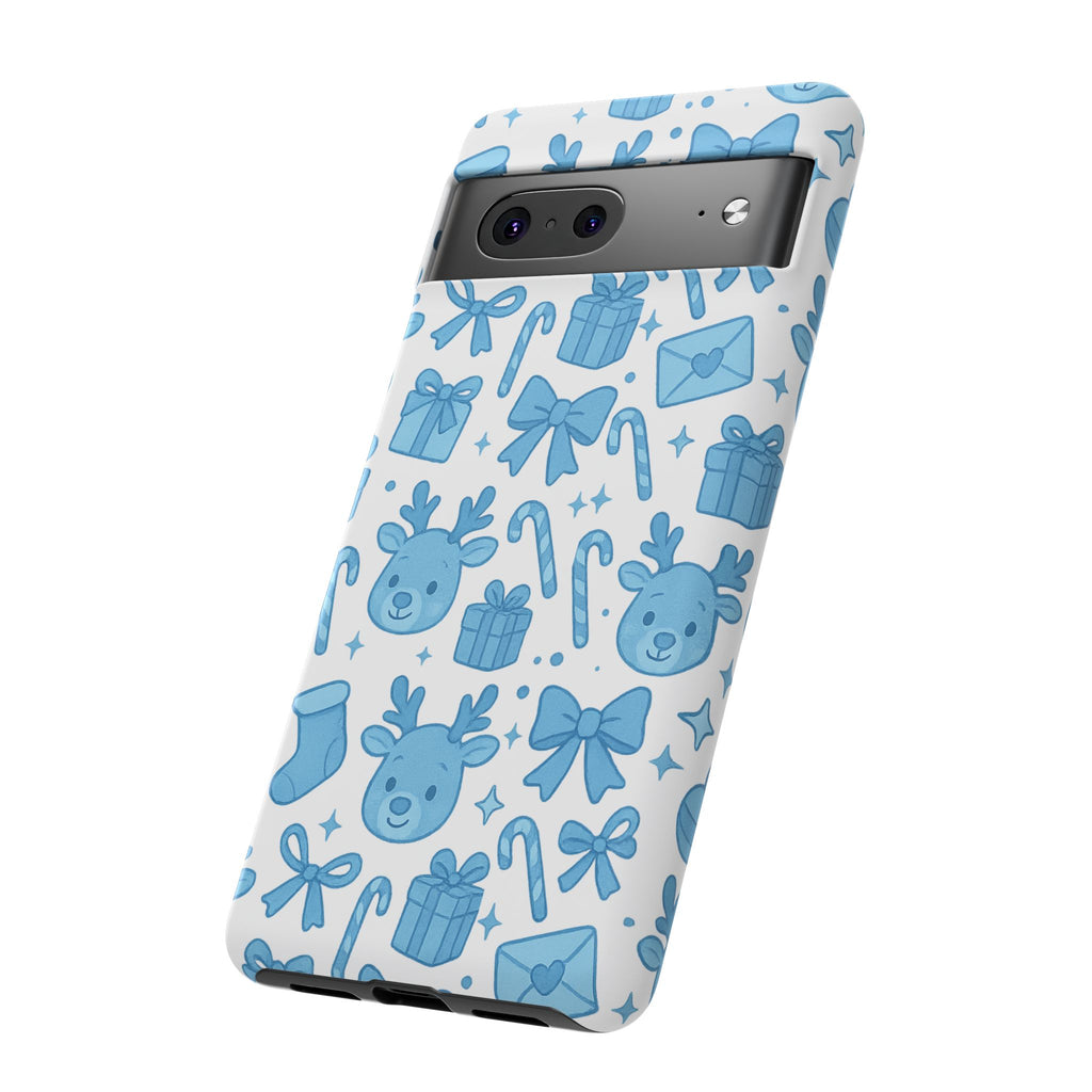 Cute Blue Christmas Phone Case