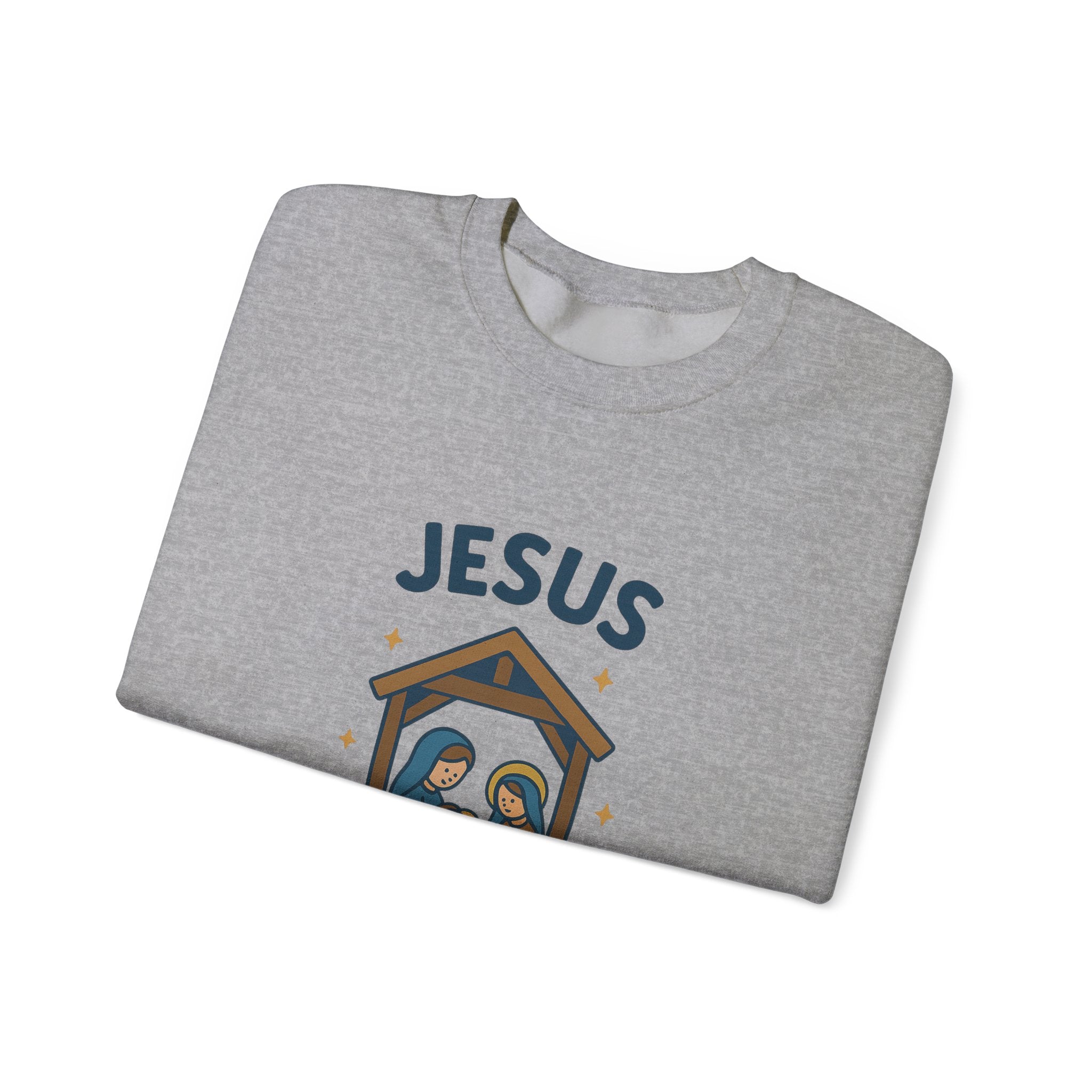 Christmas Sweatshirt - Jesus is the Reason for the Season