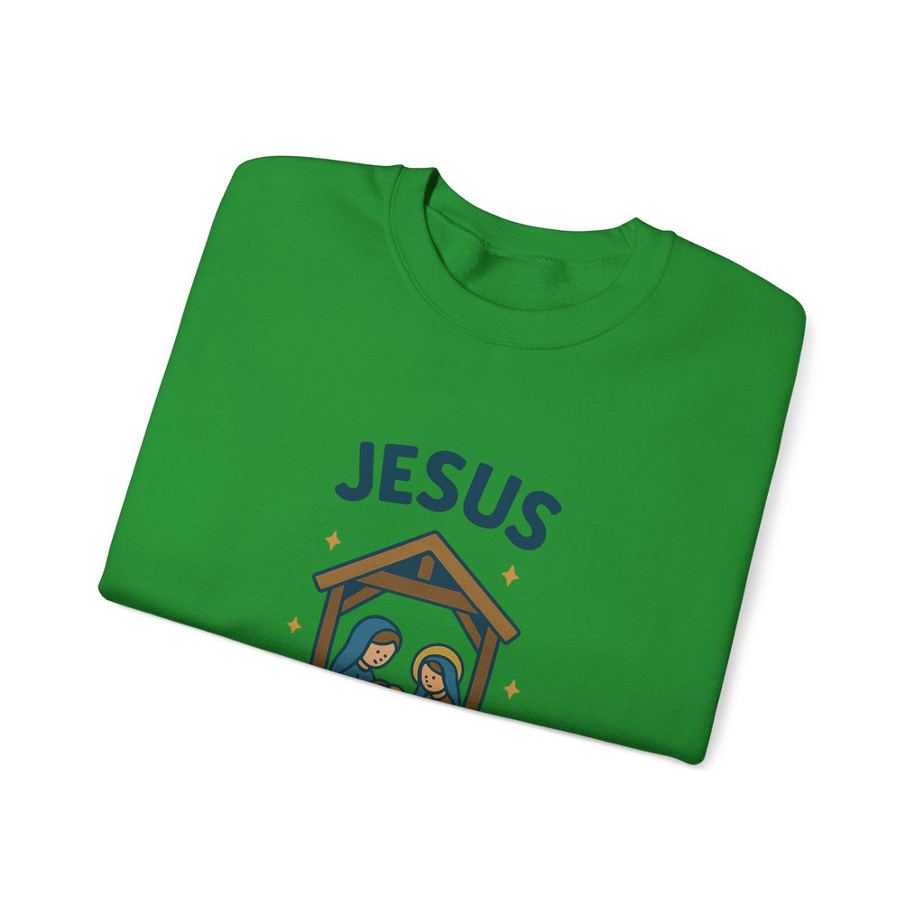 Christmas Sweatshirt - Jesus is the Reason for the Season