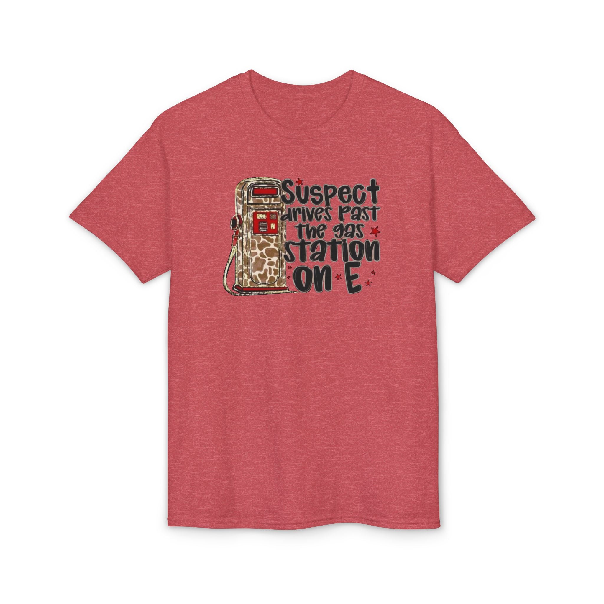 Suspect Drives on E unisex T-Shirt