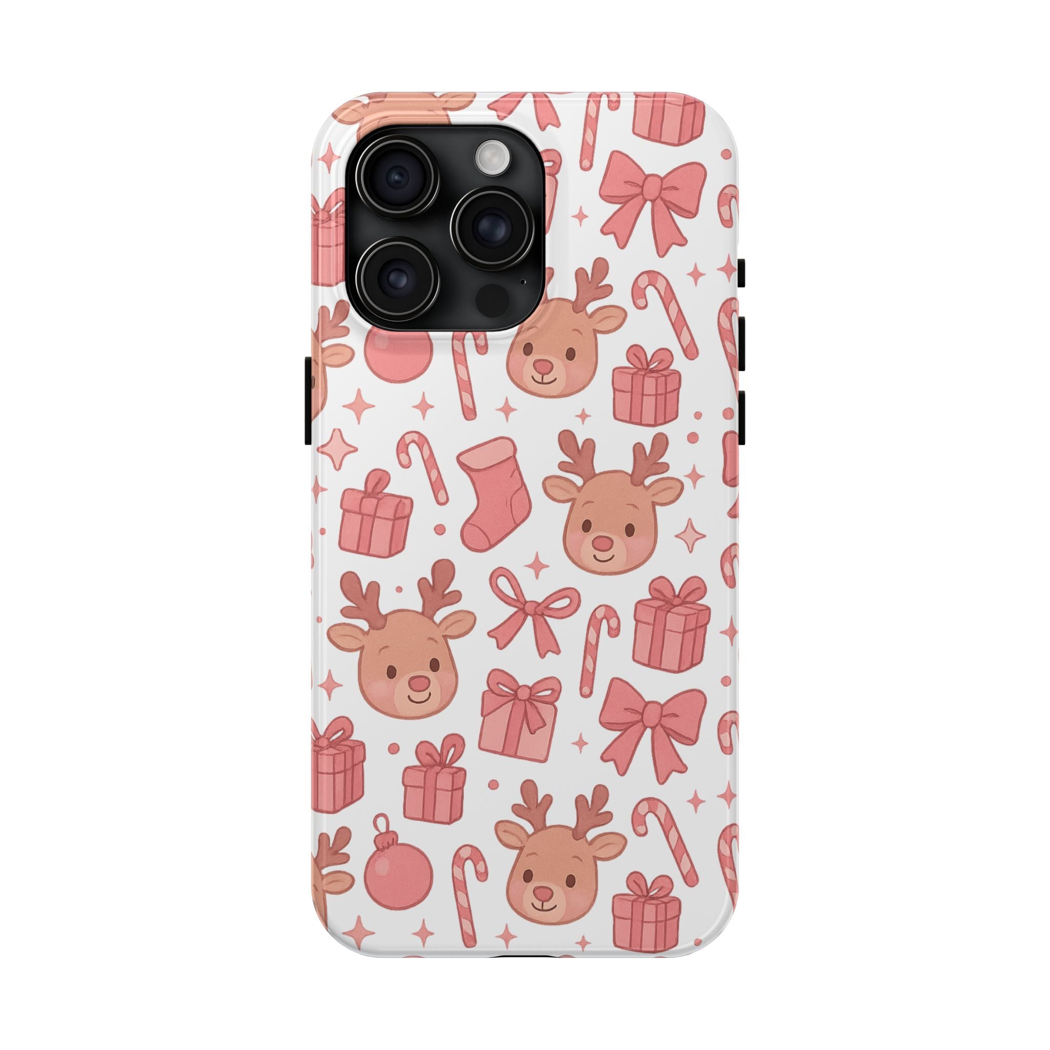 Cute Pink Christmas Phone Case