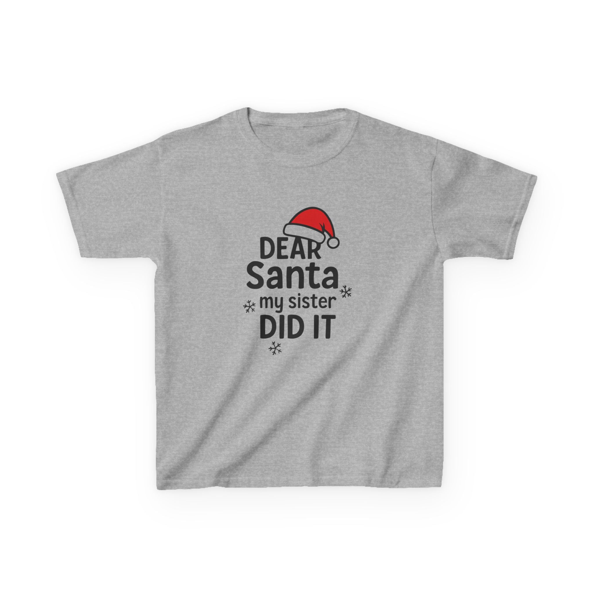 My Sister Did It Kids Tee