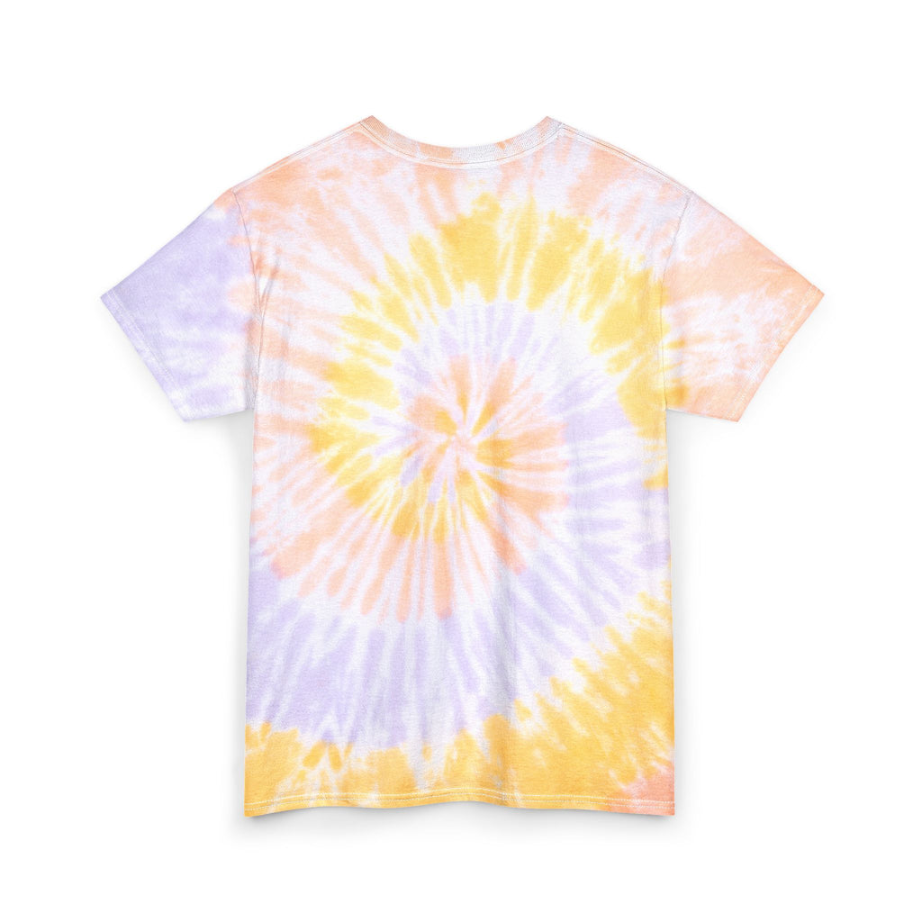 White Ribbon Support Tie-Dye Gildan unisex Tee