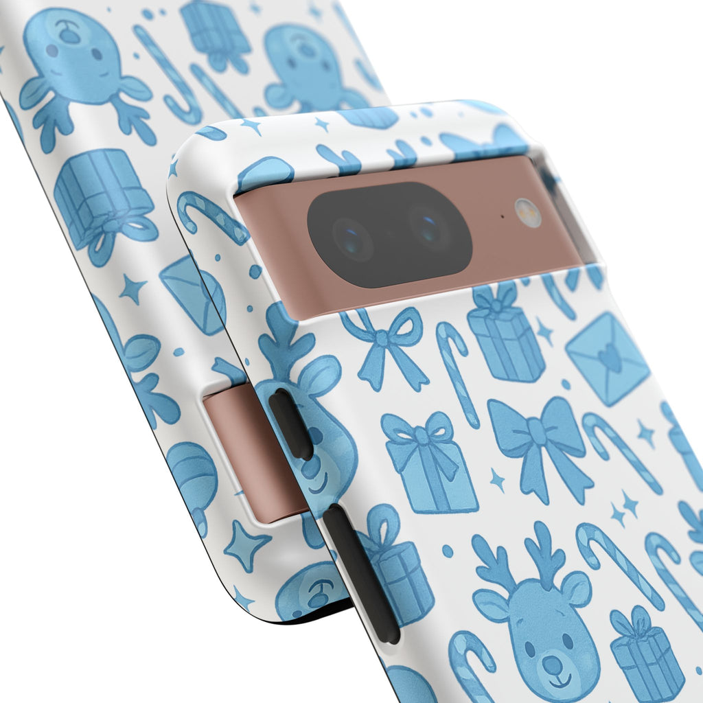 Cute Blue Christmas Phone Case