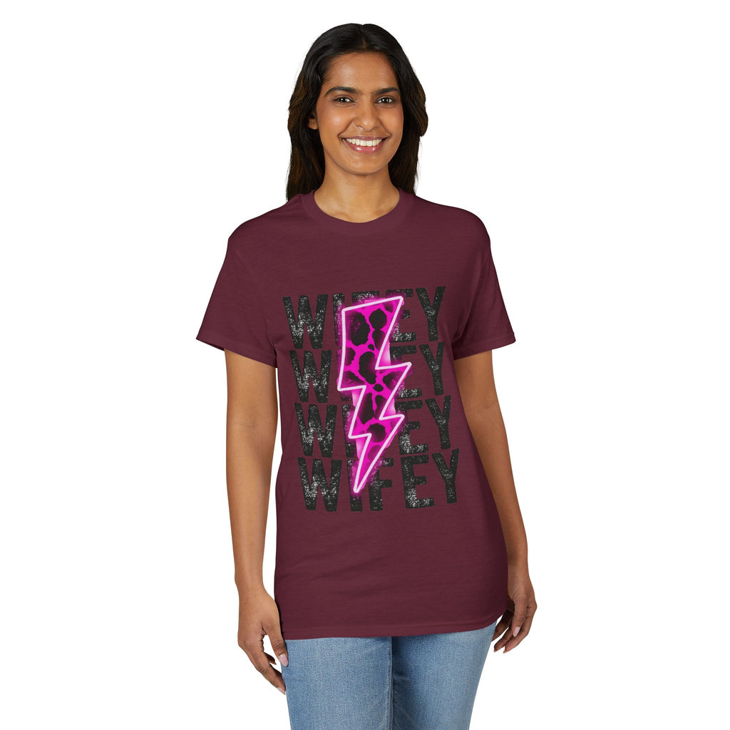 Pink Wifey Gildan unisex T-Shirt
