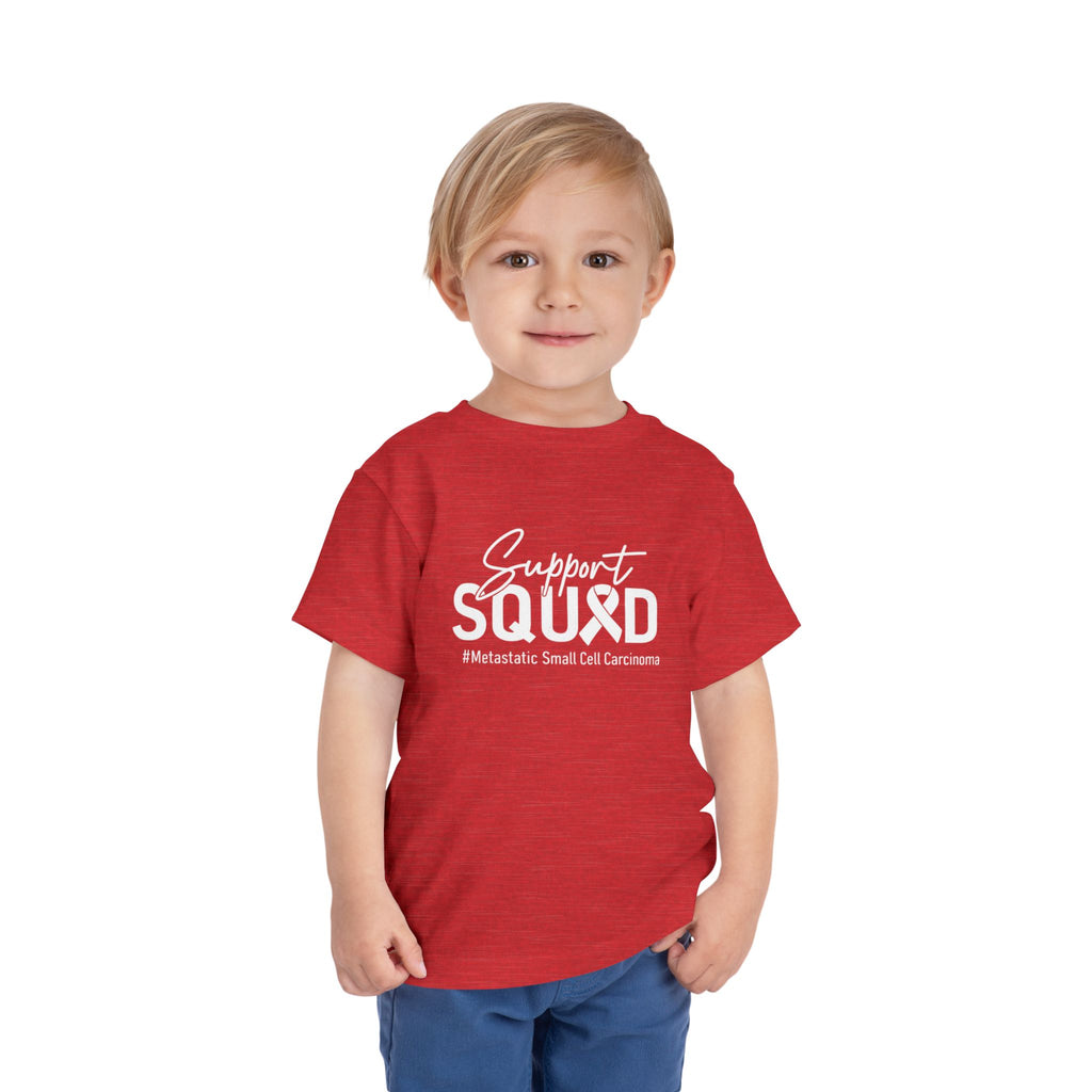 White Ribbon Support Toddler Tee