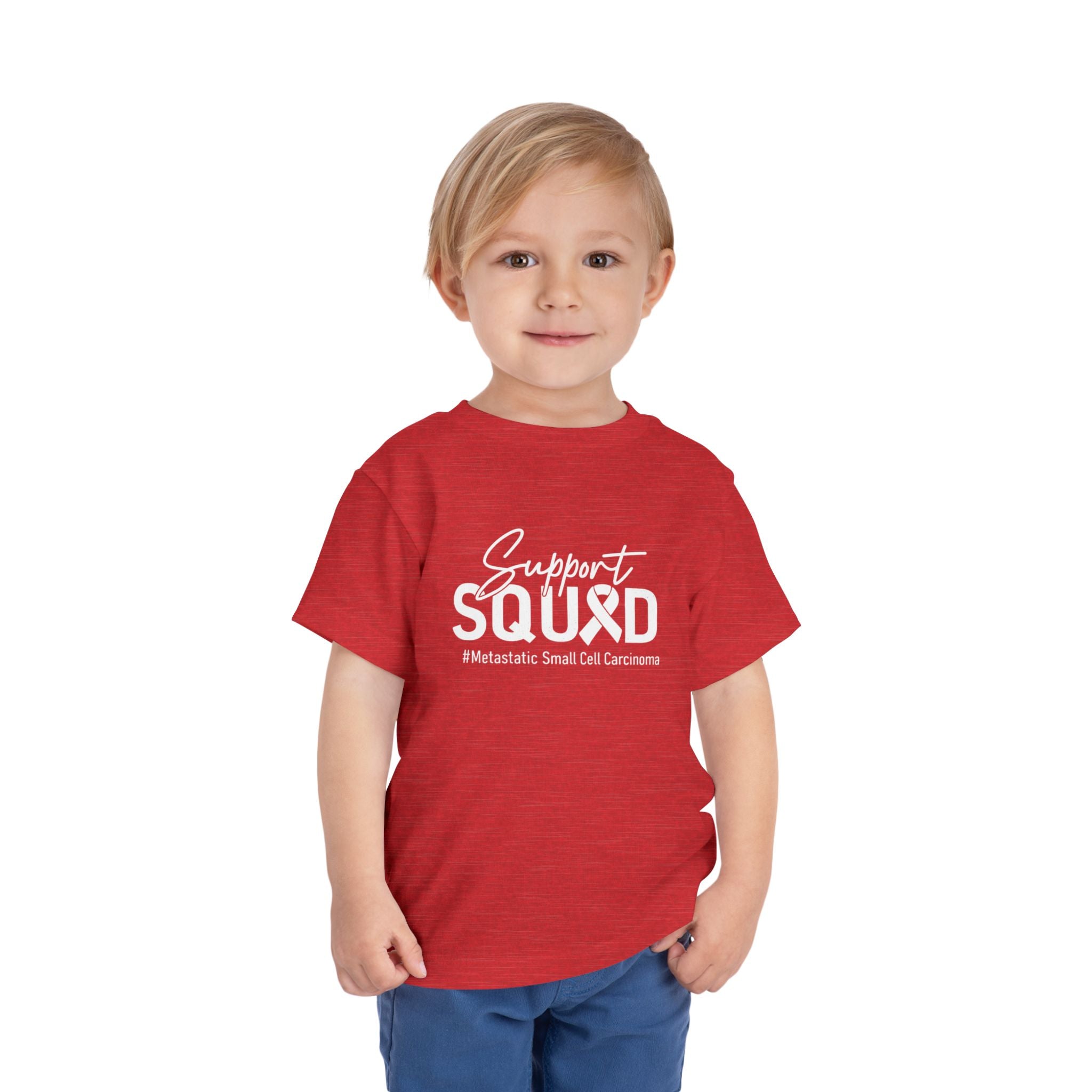White Ribbon Support Toddler Tee