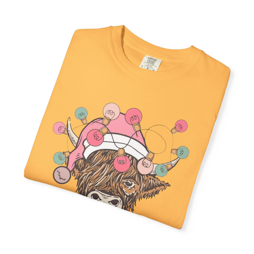 Christmas Cow Unisex T-Shirt