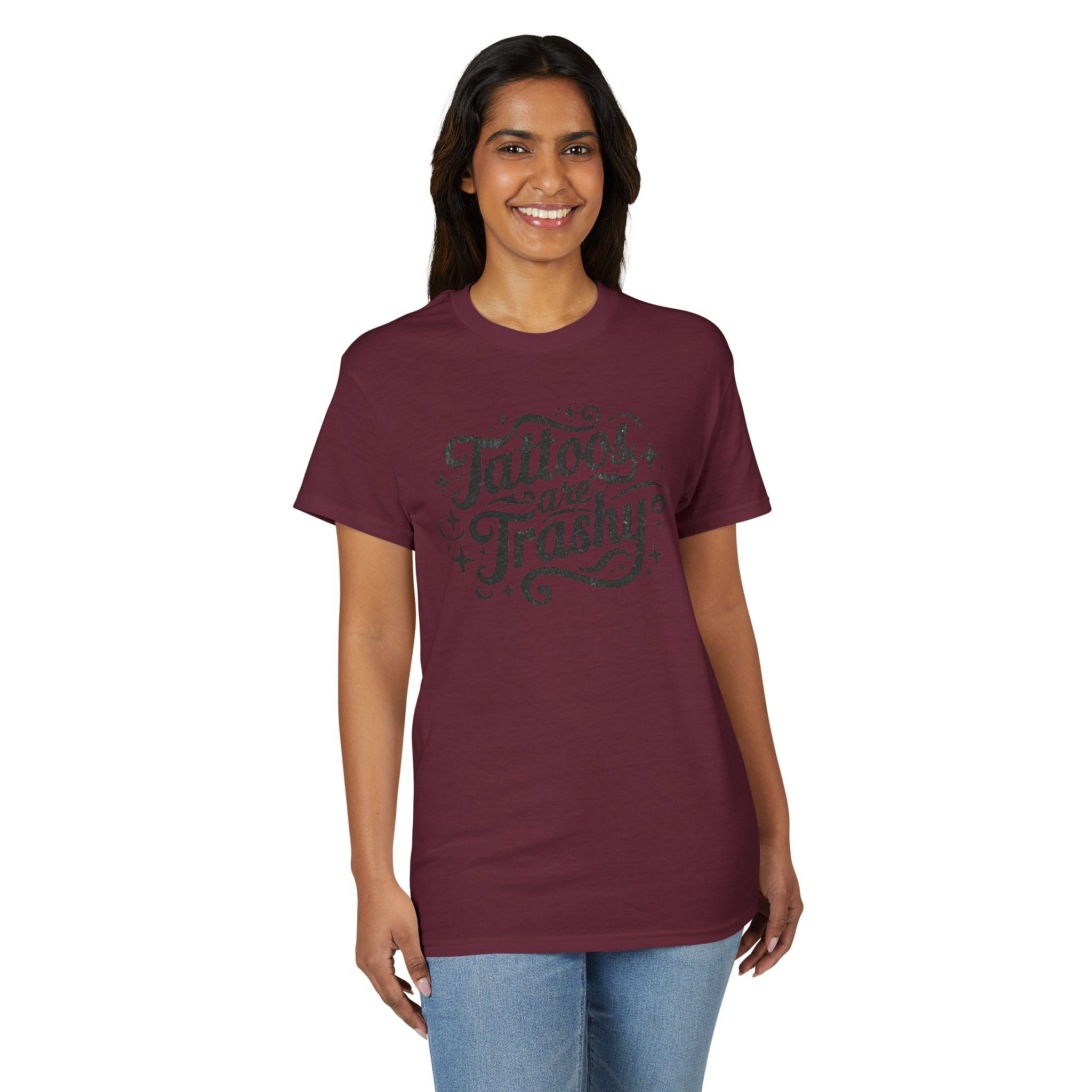 Tattoos Are Trashy Gildan unisex T-Shirt