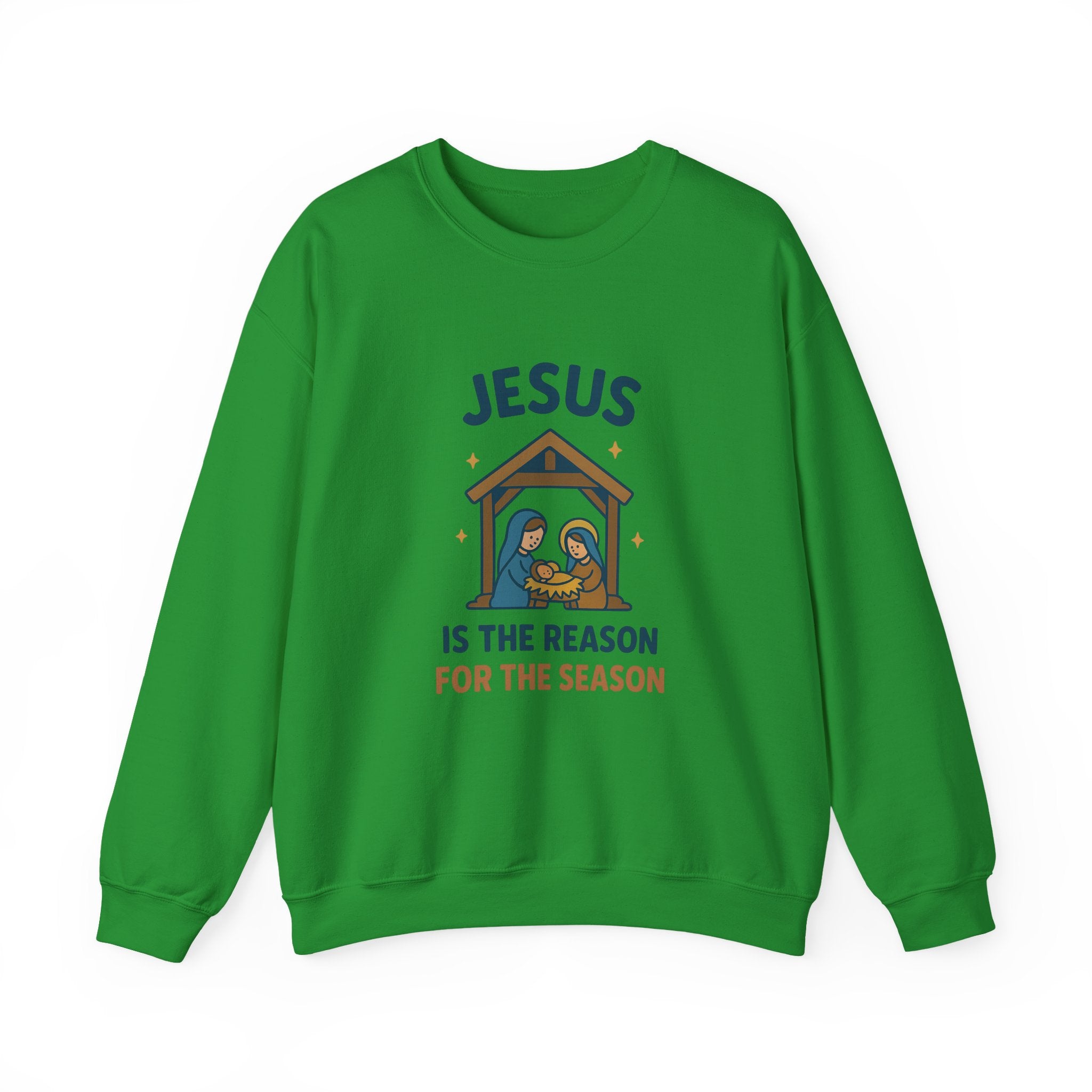Christmas Sweatshirt - Jesus is the Reason for the Season