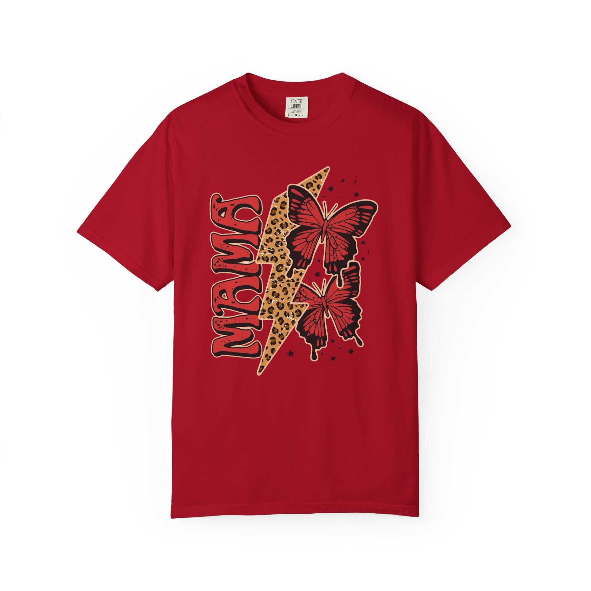 Cheetah Butterfly Mama Unisex T-Shirt