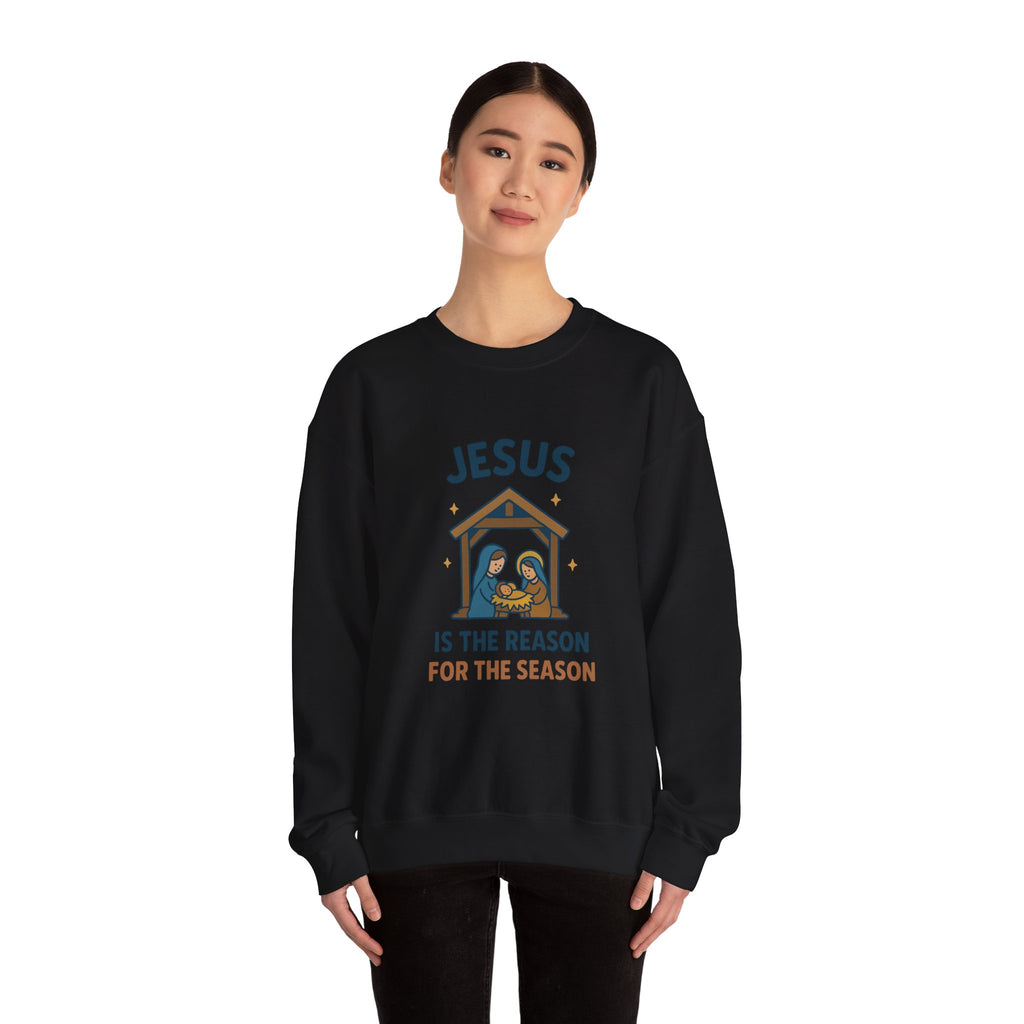 Christmas Sweatshirt - Jesus is the Reason for the Season