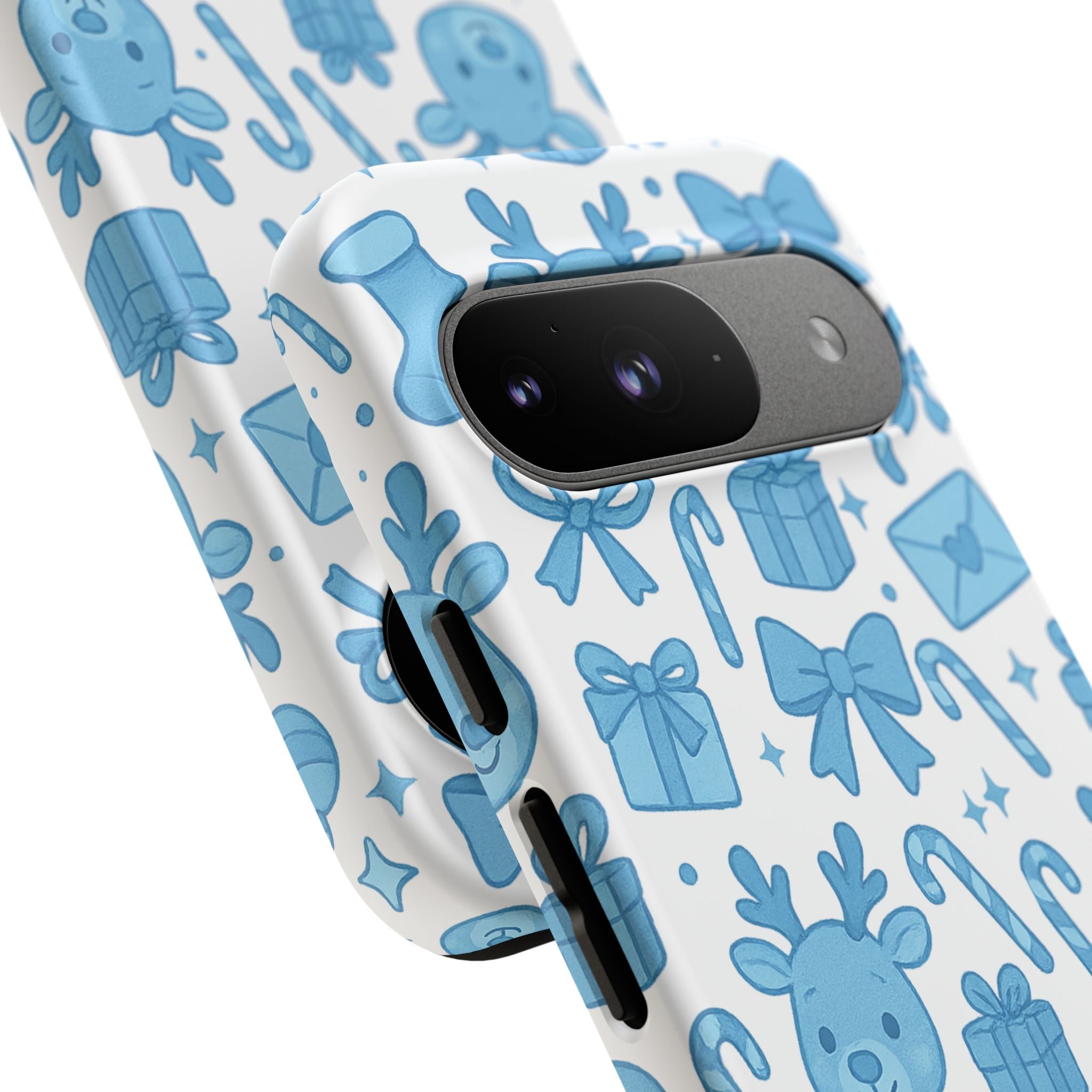 Cute Blue Christmas Phone Case