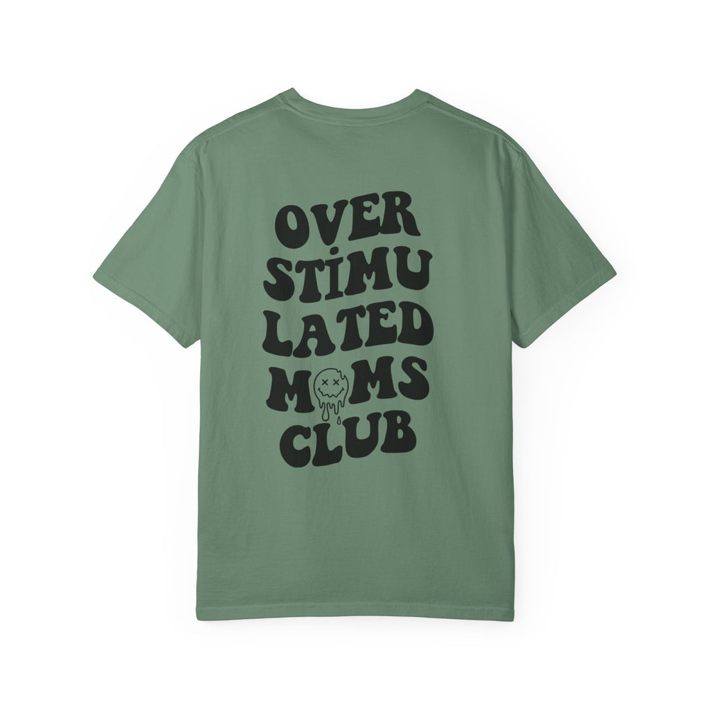 Smiley Overstimulated Moms Club Unisex T-Shirt
