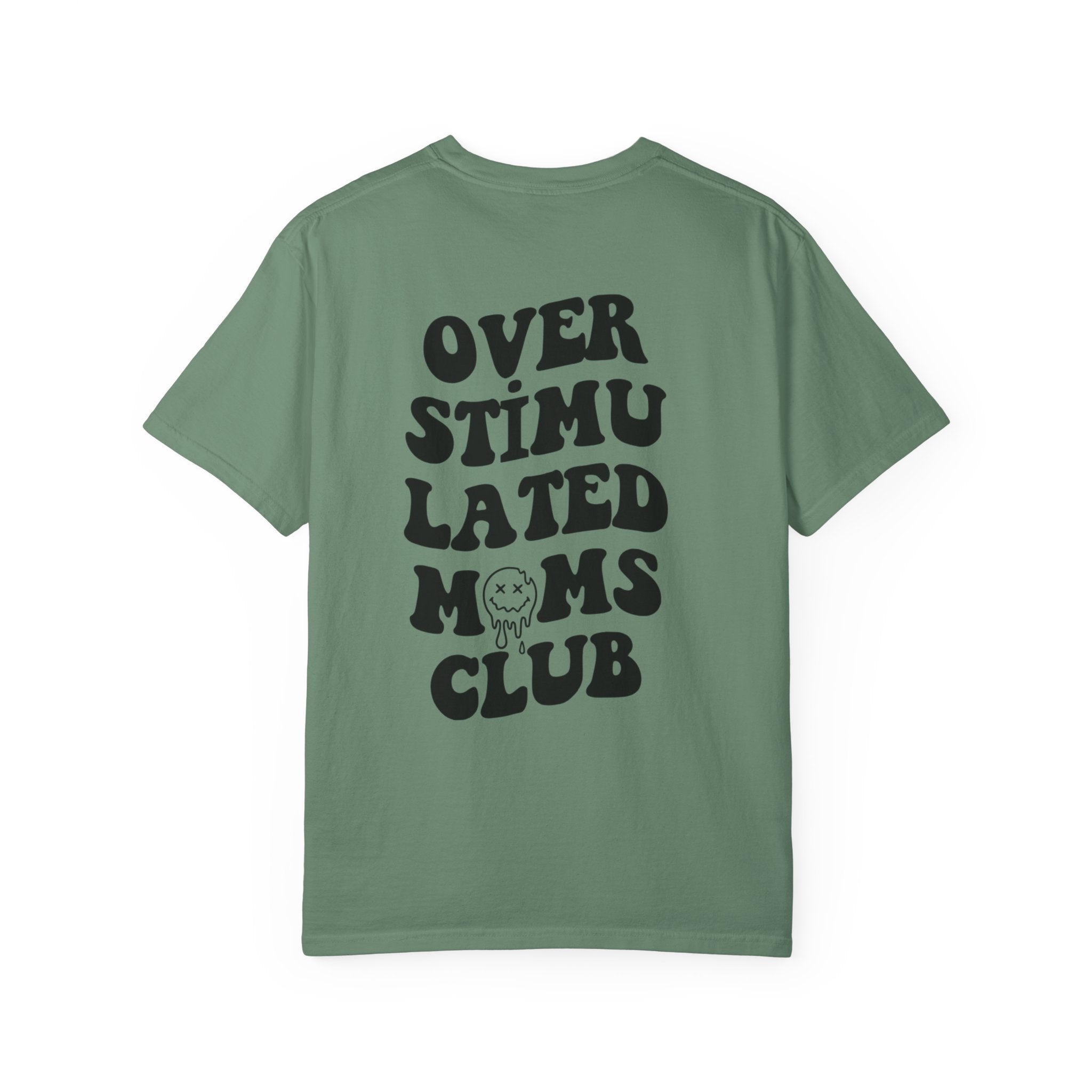Smiley Overstimulated Moms Club Unisex T-Shirt