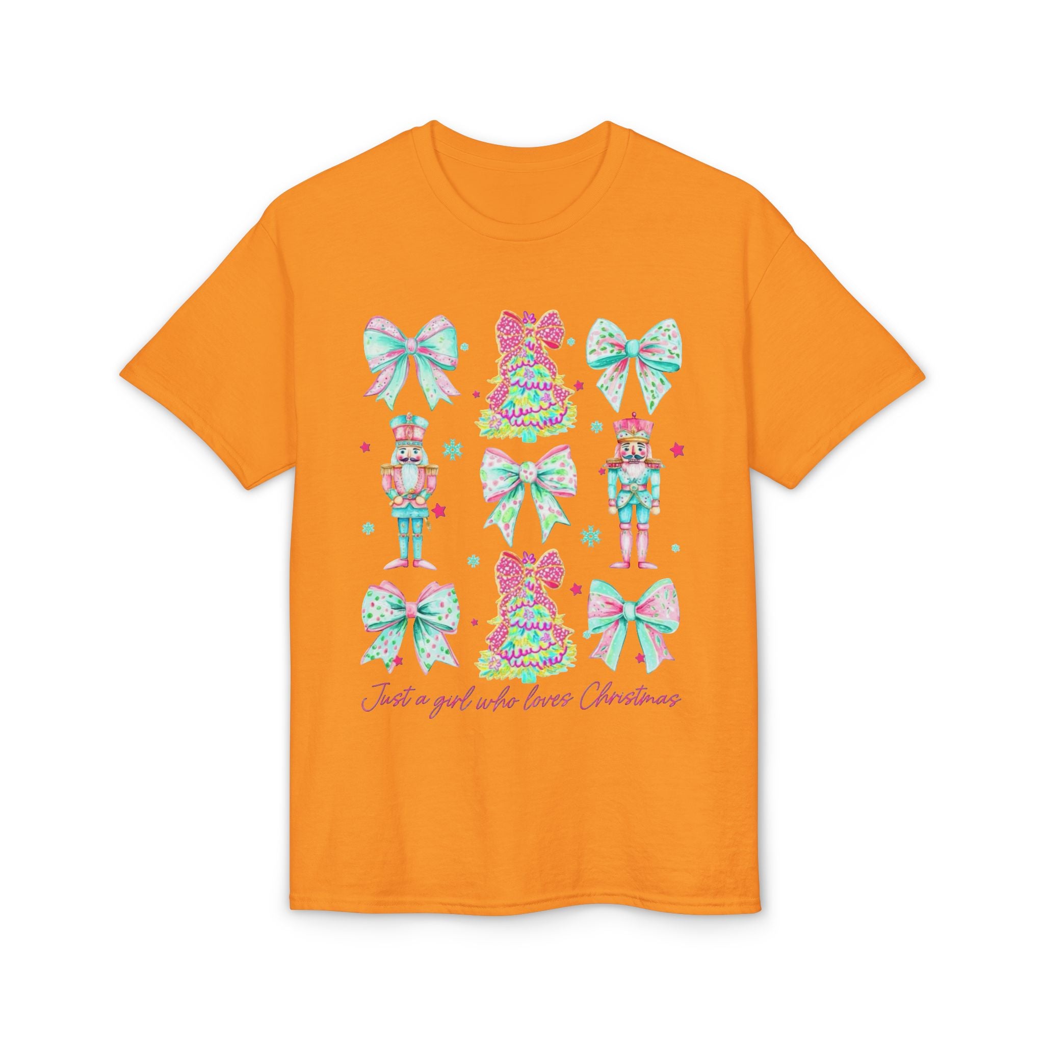Just a Girl Who Loves Christmas Gildan unisex T-Shirt