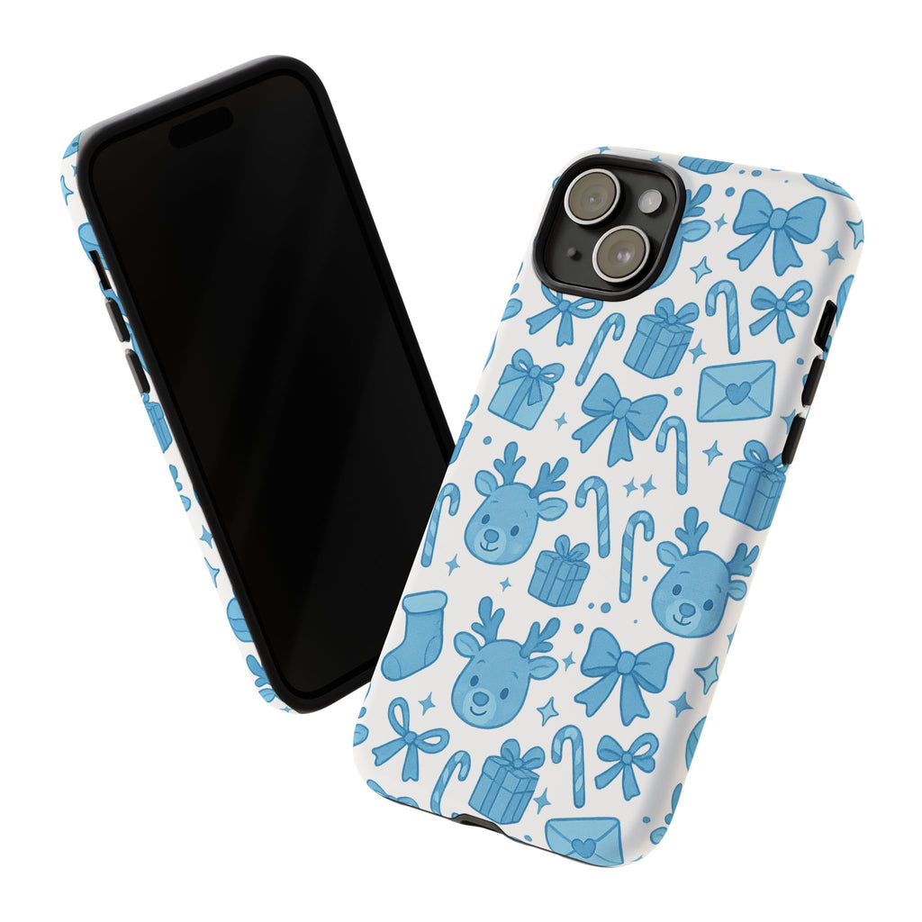 Cute Blue Christmas Phone Case
