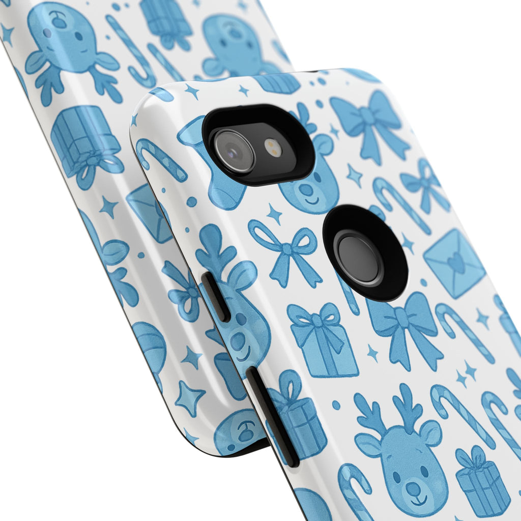 Cute Blue Christmas Phone Case