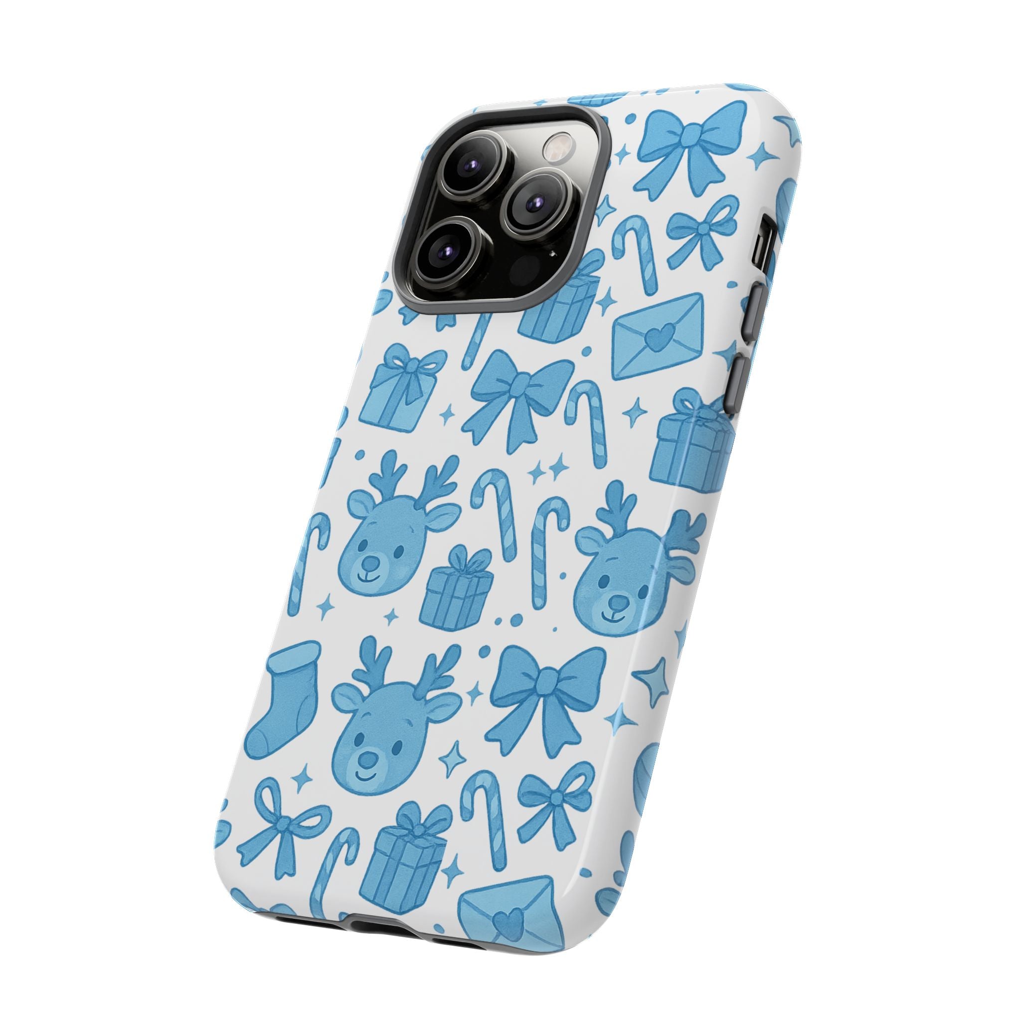 Cute Blue Christmas Phone Case