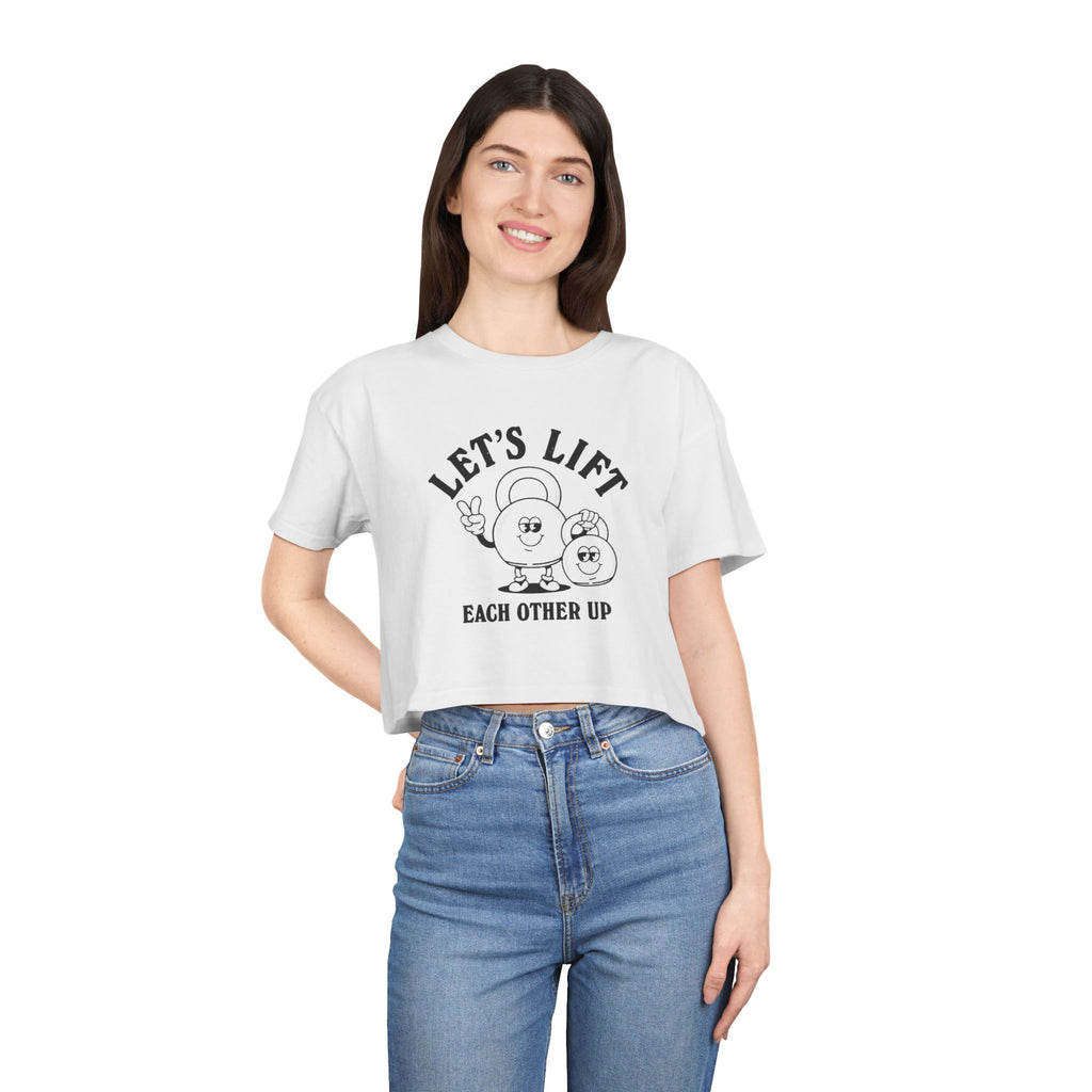 Crop Tee – Lift Each Other Up