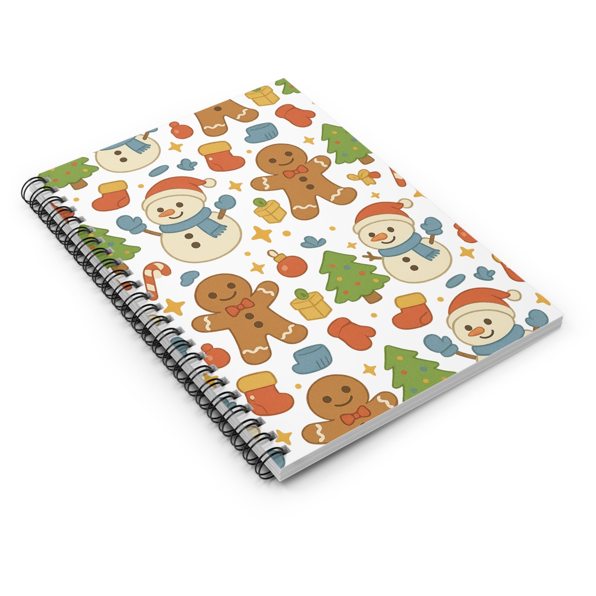 Festive Spiral Notebook