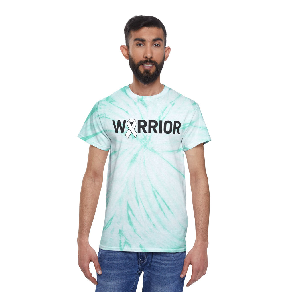 White Ribbon Warrior Tie-Dye Cyclone Tee