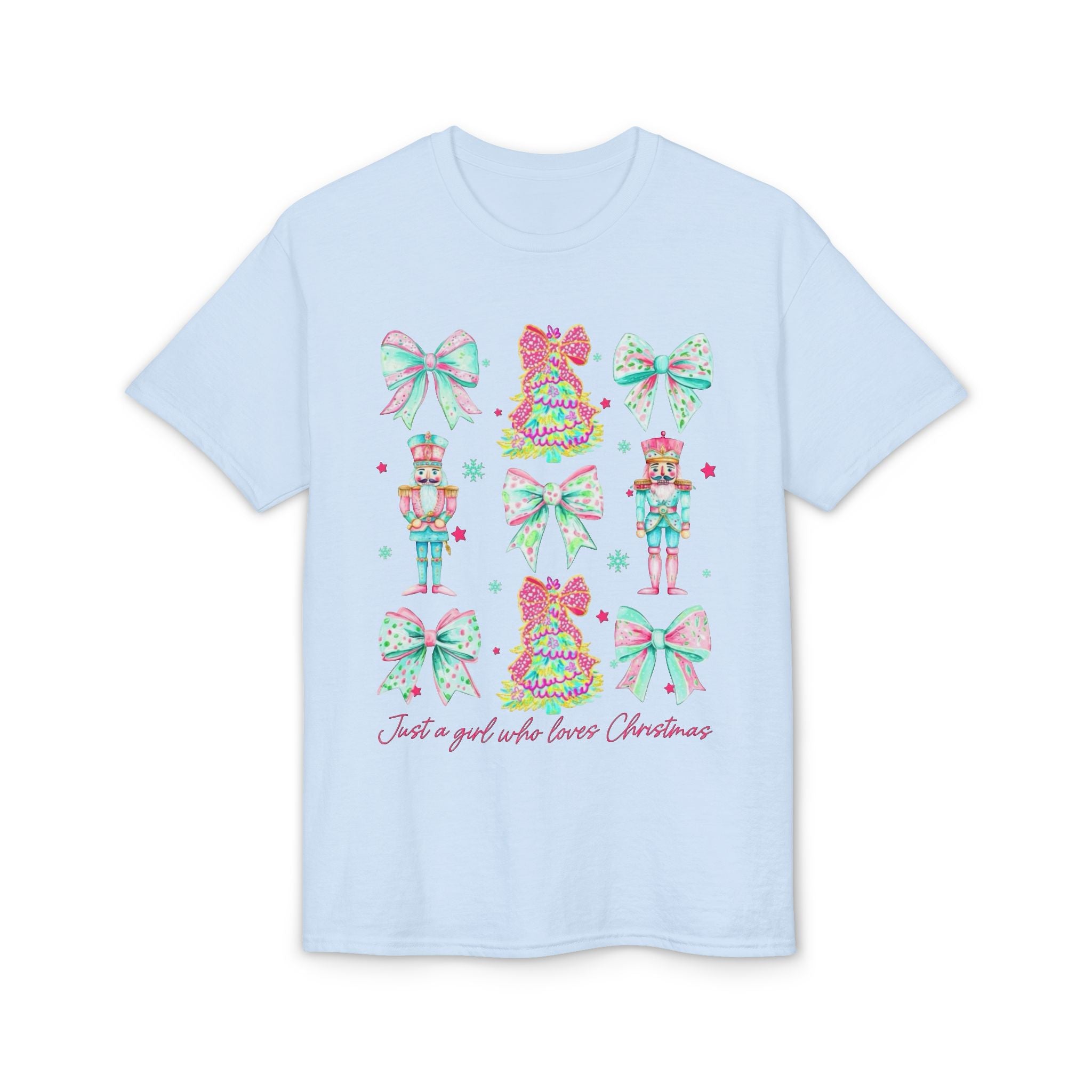 Just a Girl Who Loves Christmas Gildan unisex T-Shirt