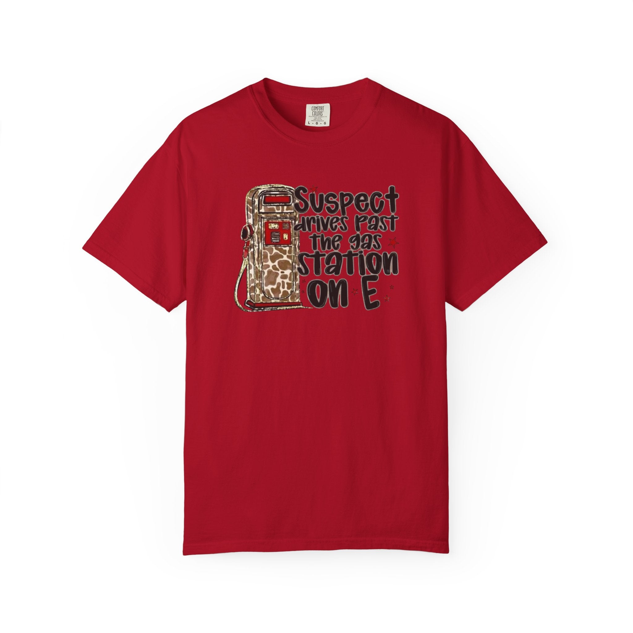 Suspect Drives on E Unisex T-Shirt