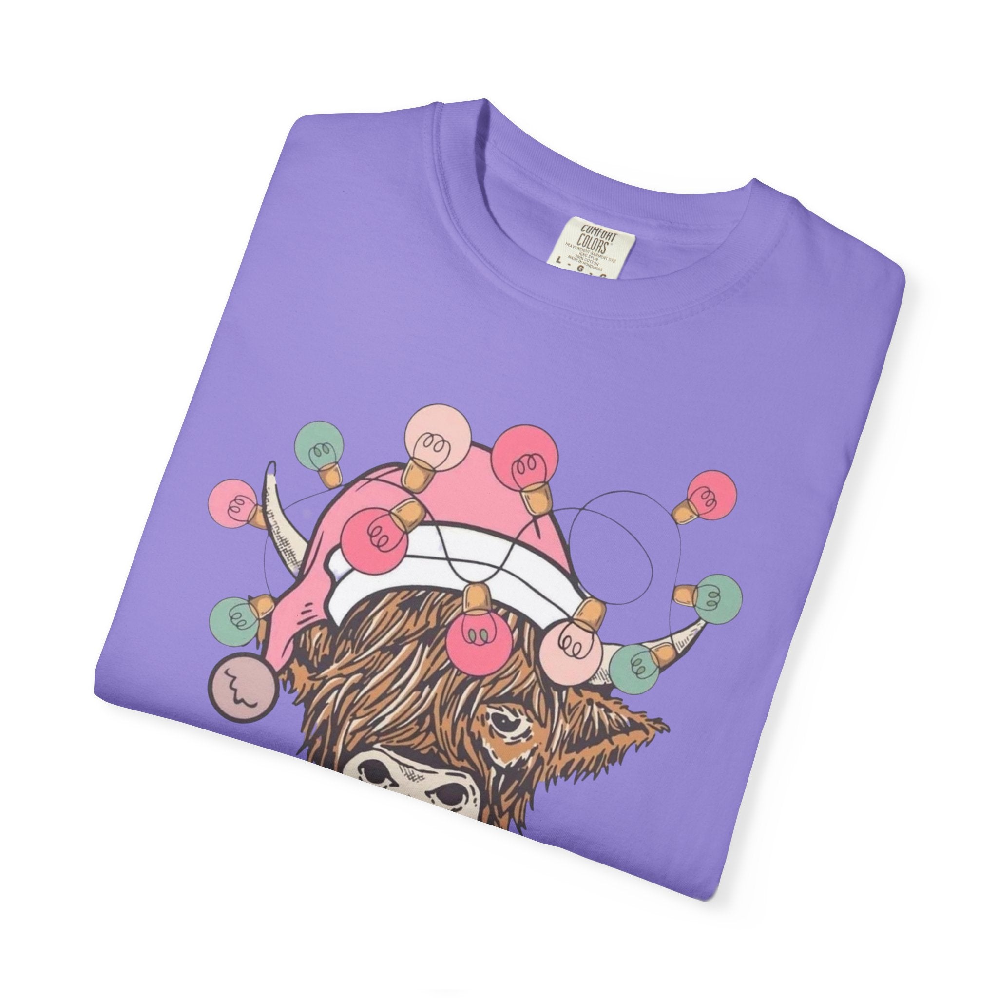 Christmas Cow Unisex T-Shirt