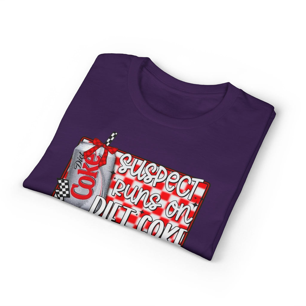 Suspects Runs on Diet Coke Gildan unisex T-Shirt