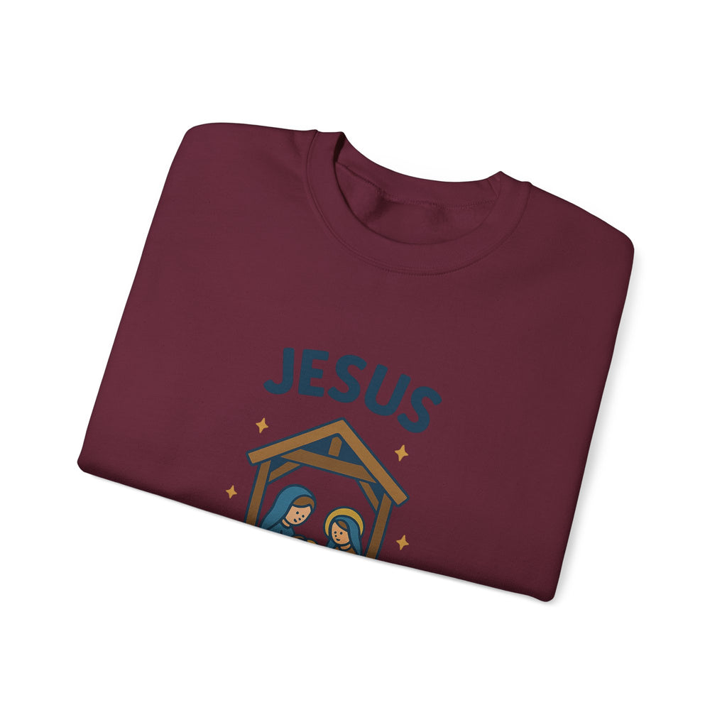 Christmas Sweatshirt - Jesus is the Reason for the Season