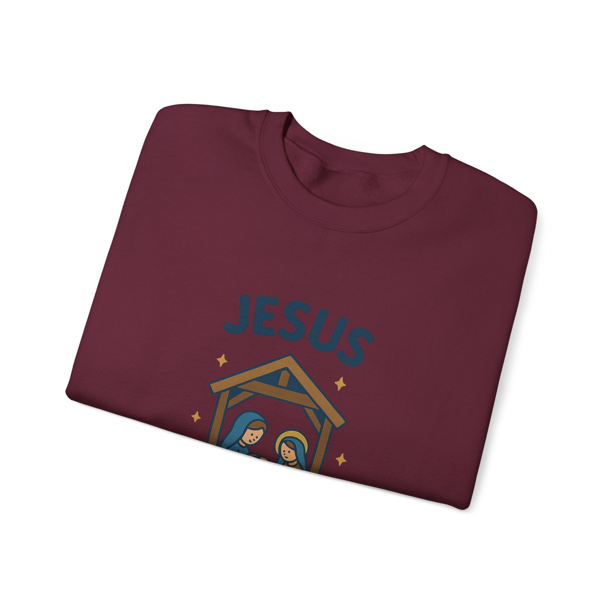 Christmas Sweatshirt - Jesus is the Reason for the Season