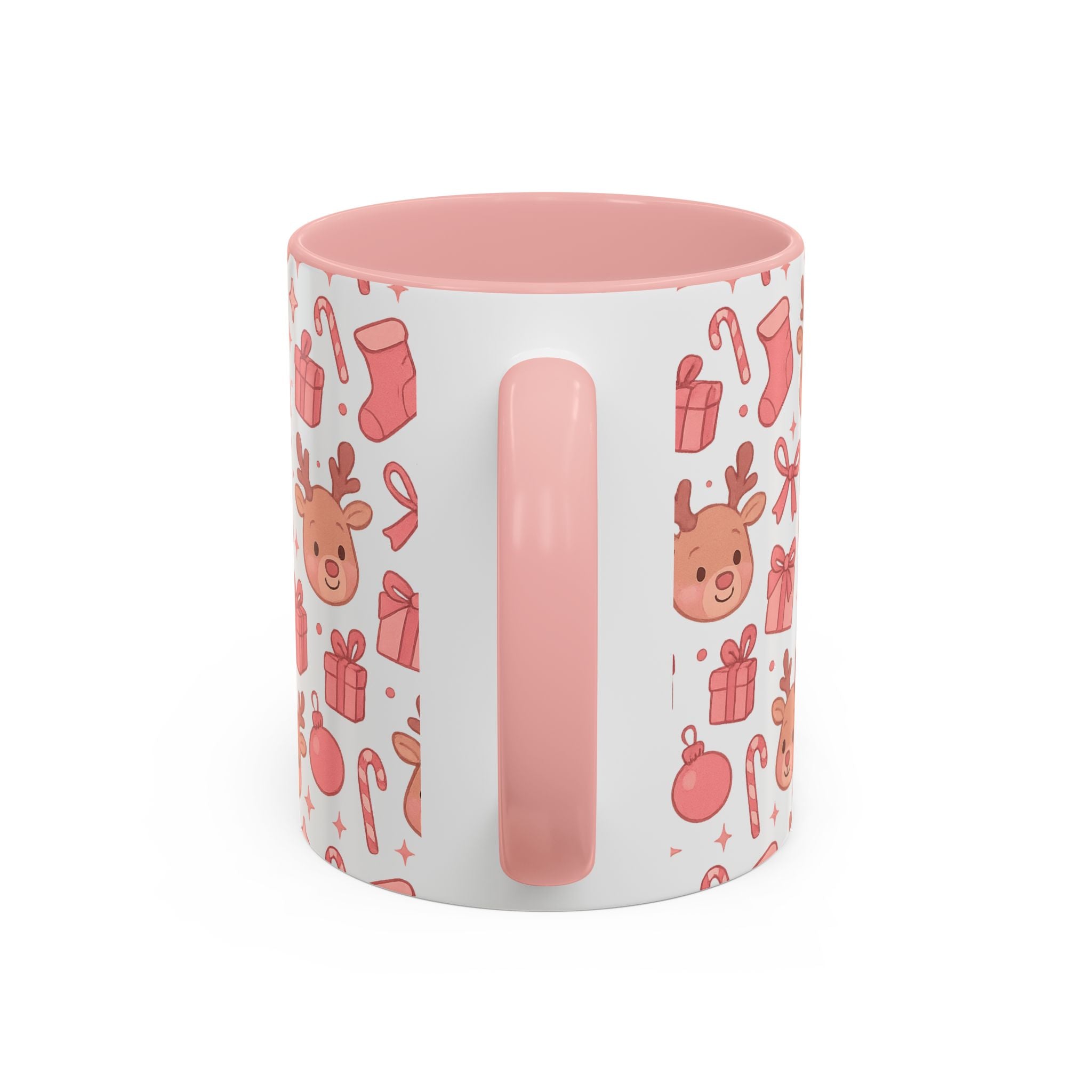 Cute Pink Christmas Mug