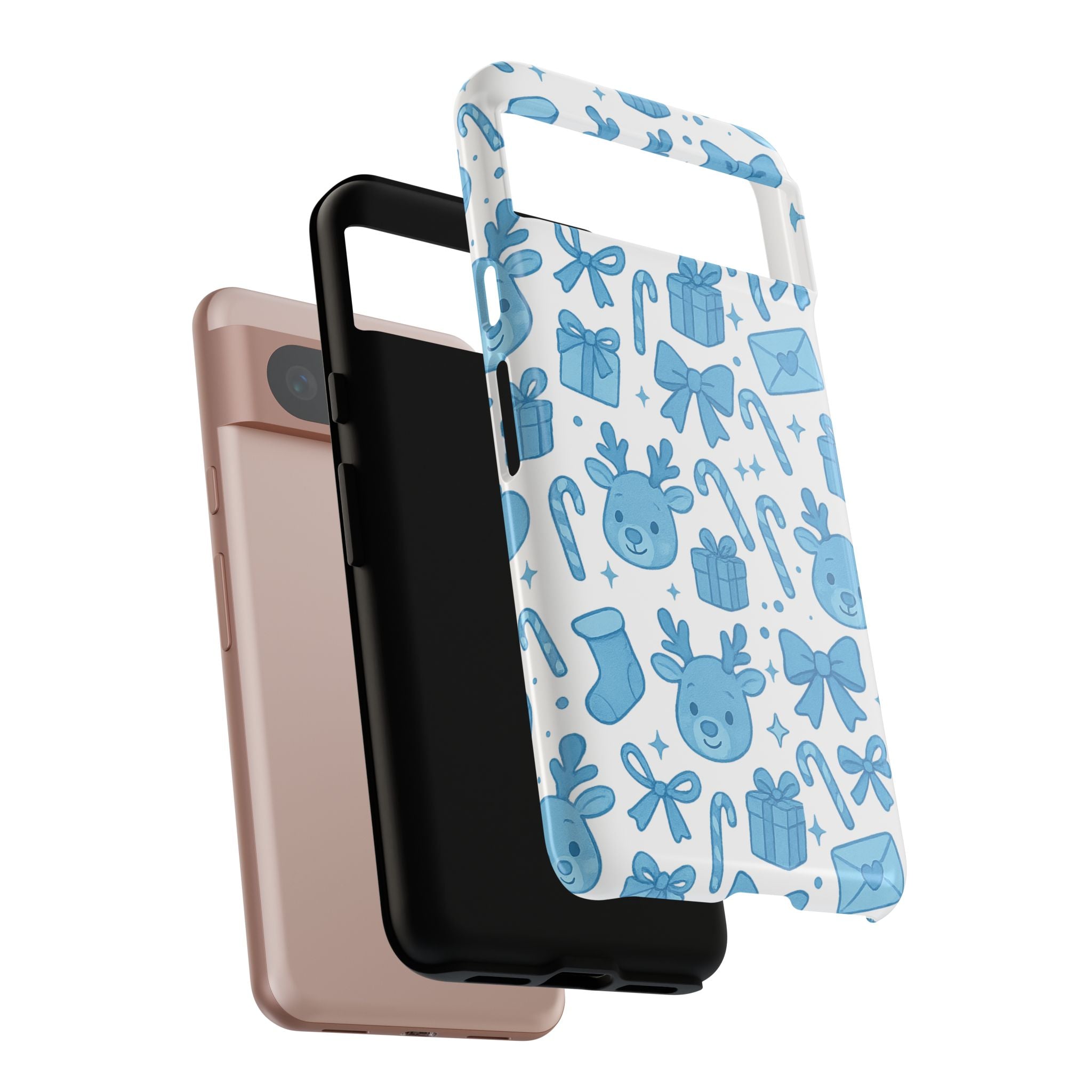 Cute Blue Christmas Phone Case