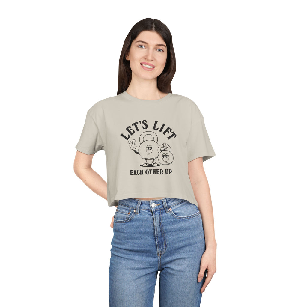 Crop Tee – Lift Each Other Up