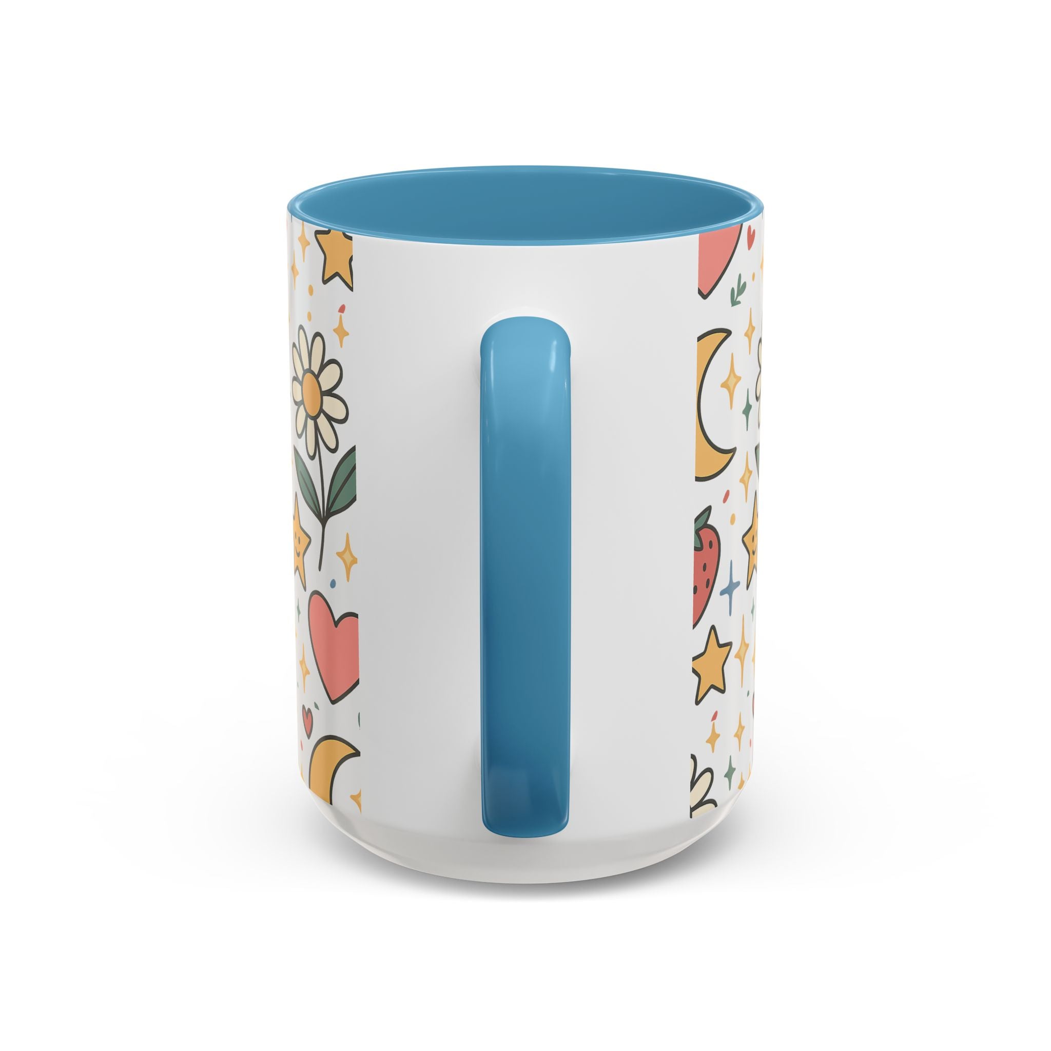Cute Strawberries/ Flowers Mug